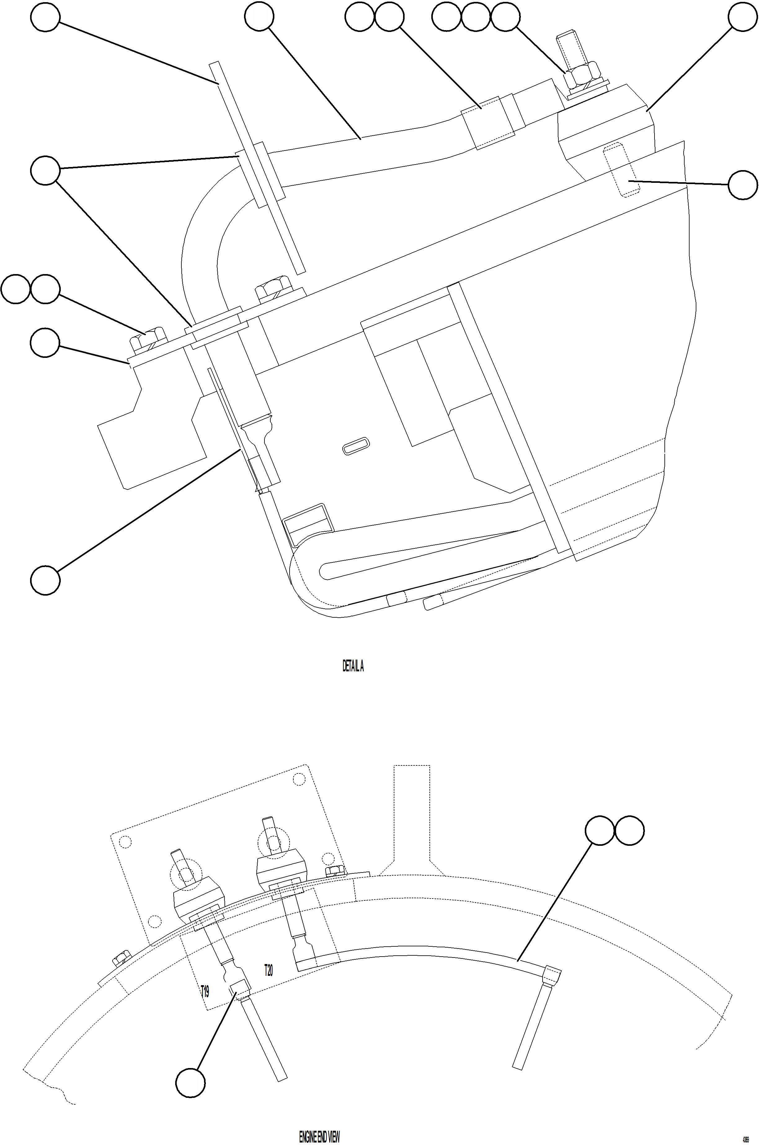 Dump Trucks Komatsu / AFE59-HQ 930E-4 S/N A32136  CARAJAS(AFE59-HQ) / ALTERNATOR - TERTIARY CONNECTION(710 : 43869)