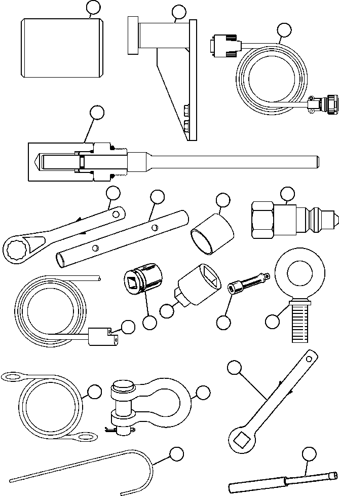 Komatsu parts book diagram for AFE59-T 930E-4 S/N A30545 - A30547     LOS PELAMBRES: TOOL GROUP - INTERNATIONAL (EJ2634)