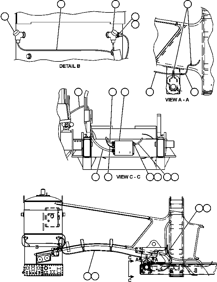 Komatsu parts book diagram for AFE59-T 930E-4 S/N A30545 - A30547     LOS PELAMBRES: HOTSTART - HYDRAULIC TANK OIL