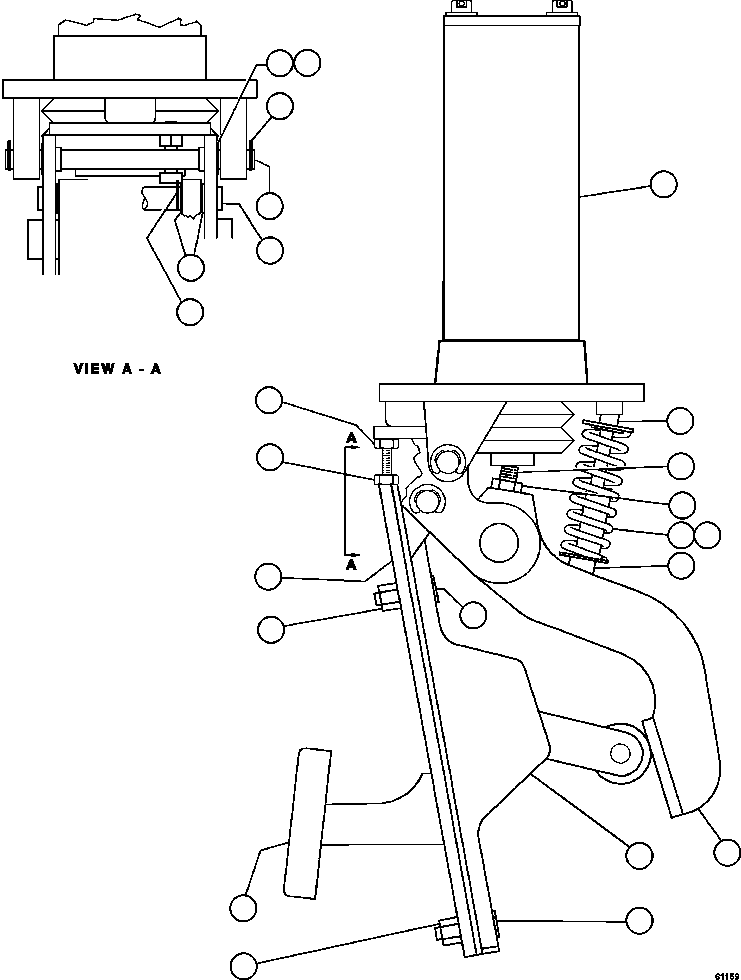 Dump Trucks Komatsu / AFE62-AE 930E-4SE S/N A31245 - A31247, A31250 & A31252    SIERRA GORDA(AFE62-AE) / RETARD/BRAKE VALVE ASSEMBLY     PC1955(492 : 61159)