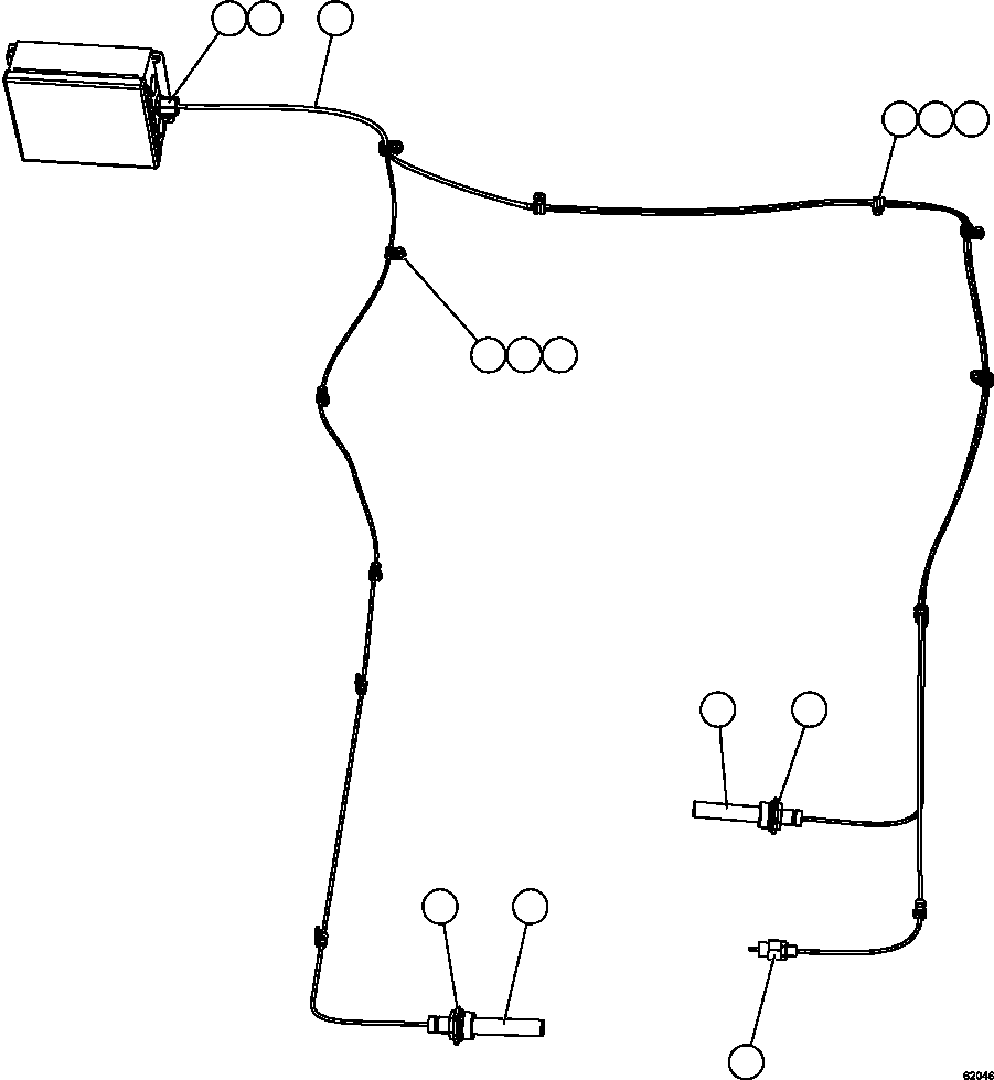 Komatsu parts book diagram for AFE62-AJ 930E-4SE S/N A31289, A31291, A31300, A31302, A31304, A31327, A31329, A31357, A31359, A31369, A31386, A31388, A31390, A31410, A31412 & A31414  LAS BAMBAS: HOTSTART - ENGINE OIL