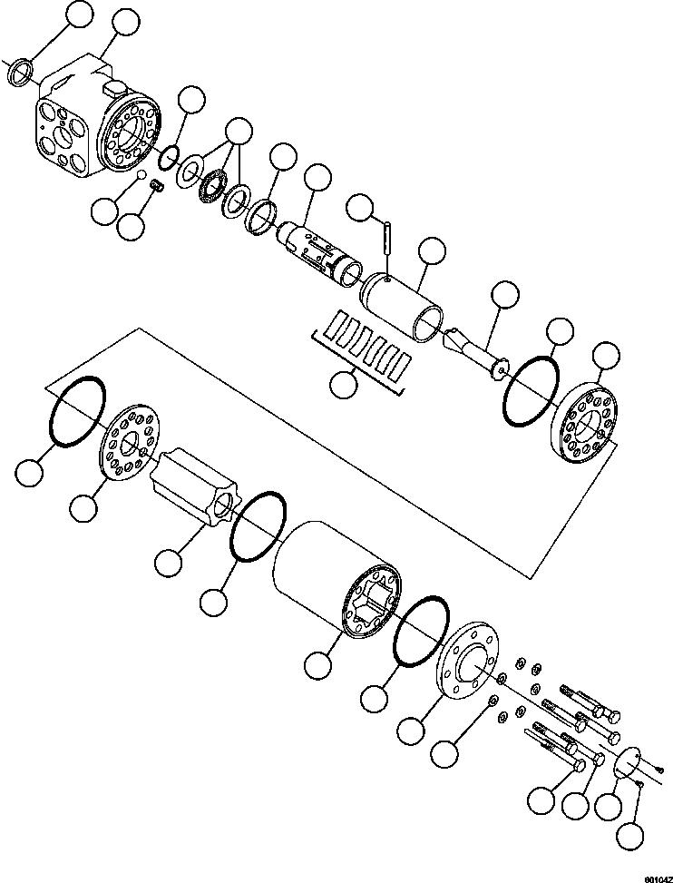 Dump Trucks Komatsu / AFE62-AQ 930E-4SE S/N A31450, A31500, A31576, A31578 & A31605 - A31607  BLOOM LAKE(AFE62-AQ) / STEERING CONTROL UNIT ASSEMBLY    PB9881(140 : 60104)