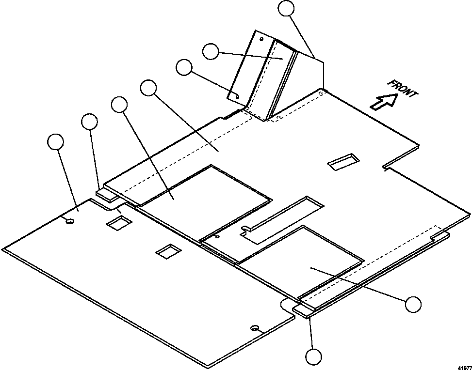 Dump Trucks Komatsu / AFE62-BB 930E-4SE S/N A31791 - A31792 & A31813 - A31814  LAS BAMBAS(AFE62-BB) / FOOTREST AND FLOOR MATS(182 : 41977)