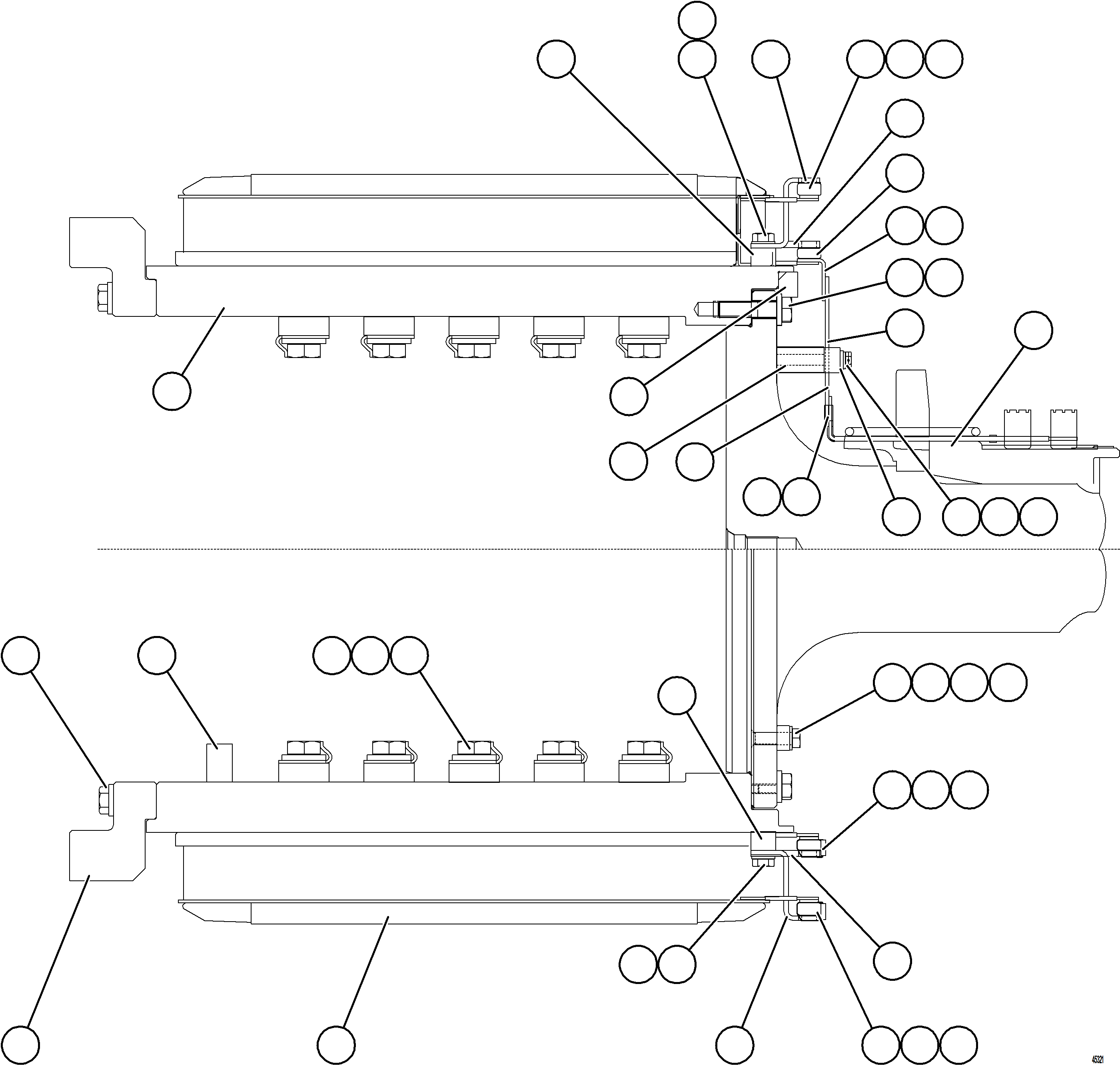 Dump Trucks Komatsu / AFE62-BQ 930E-4SE S/N A31992  LAS BAMBAS(AFE62-BQ) / ROTOR ASSEMBLY    58F-06-11050(690 : 45321)