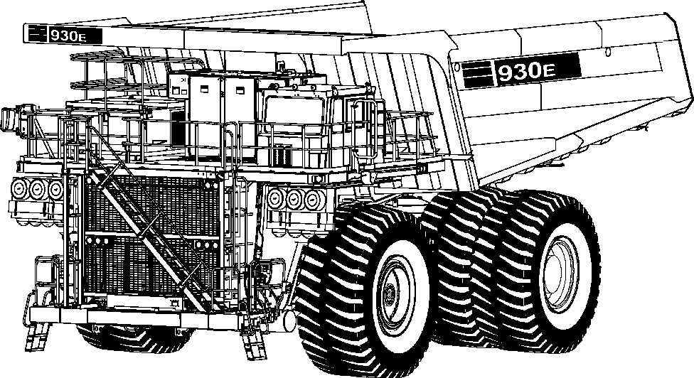 Dump Trucks Komatsu / AFE62-BW 930E-4SE S/N A32123  COLLAHUASI(AFE62-BW)