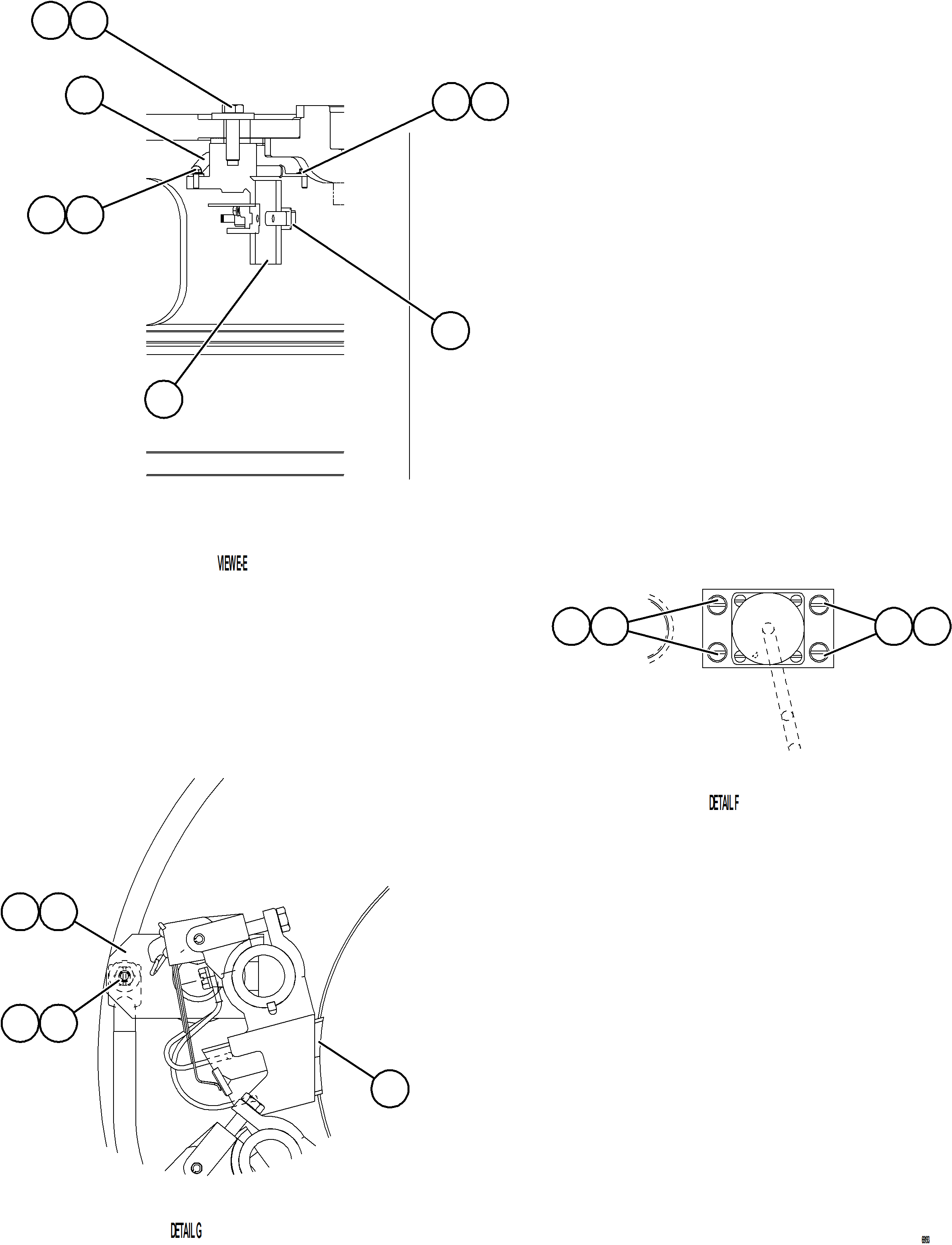 Komatsu parts book diagram for AFE62-BW 930E-4SE S/N A32123  COLLAHUASI: ALTERNATOR FRAMEHEAD ASSEMBLY 58B-06-07180     4/4