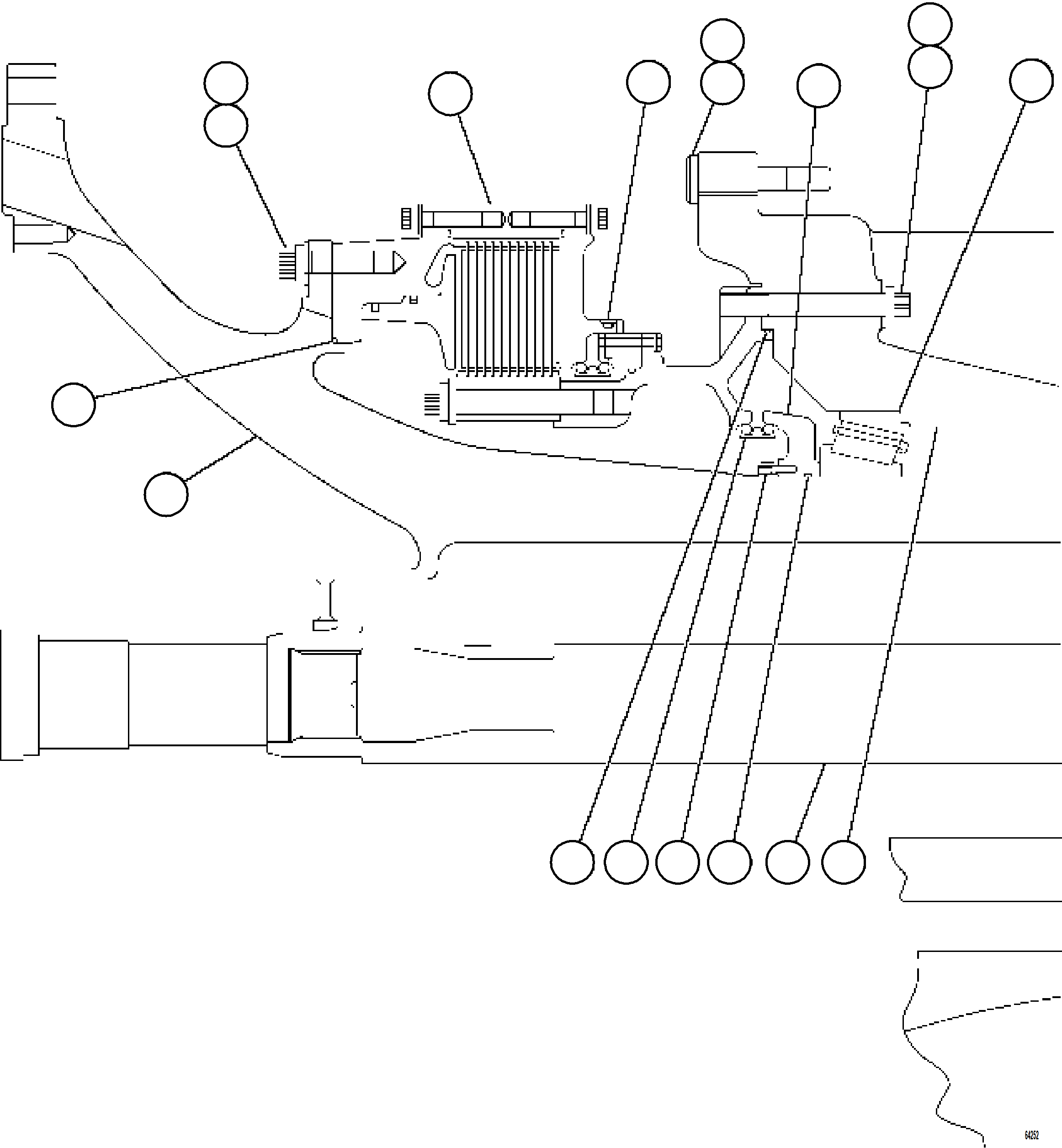 Komatsu parts book diagram for AFE62-BW 930E-4SE S/N A32123  COLLAHUASI: TRANSMISSION, MOTORIZED WHEEL 1/2     58F-30-00011