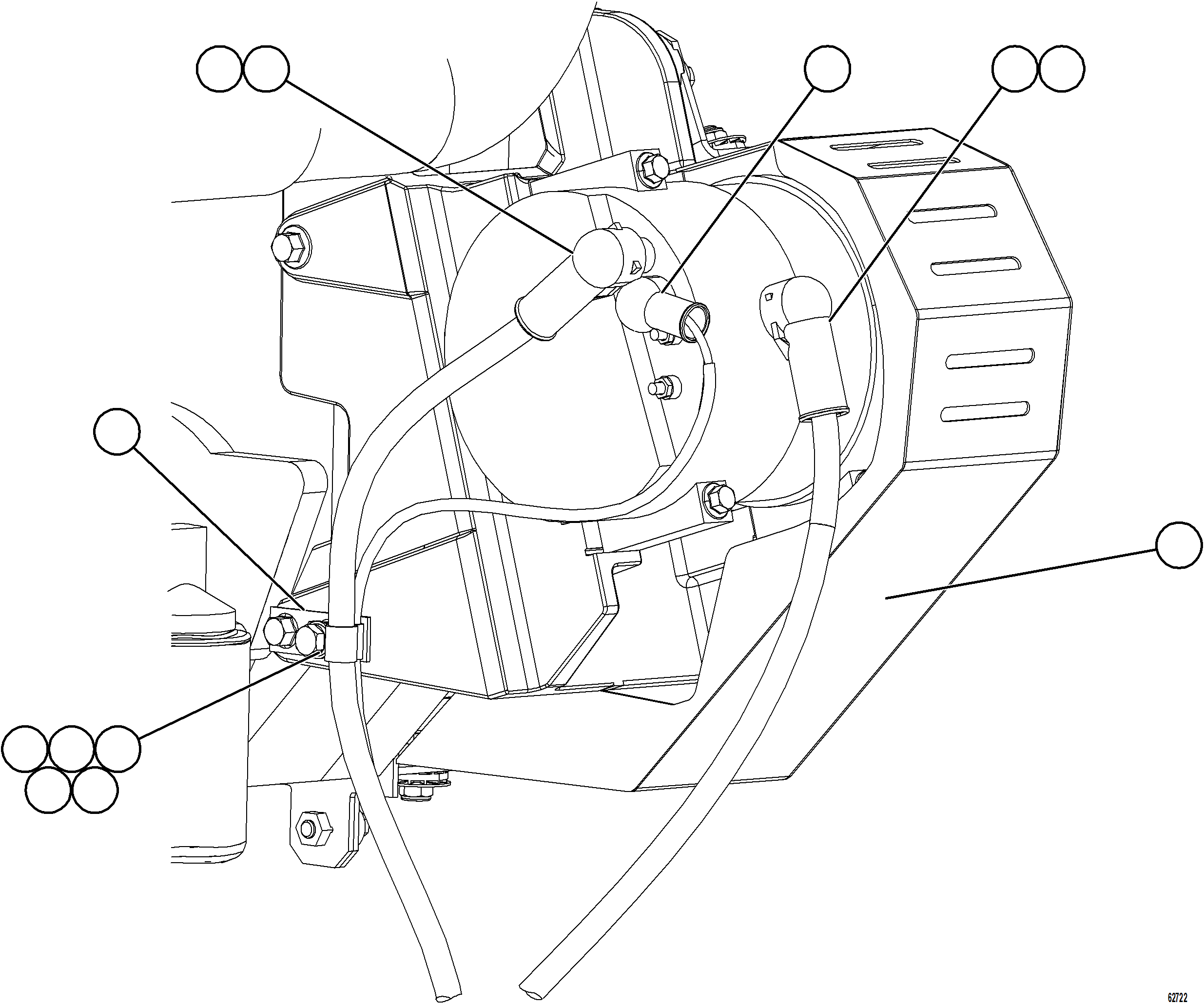 Dump Trucks Komatsu / AFE62-BY 930E-4SE S/N A32132 - A32133  EPSA(AFE62-BY) / STARTING SYSTEM WIRING    4/4(366 : 62722)