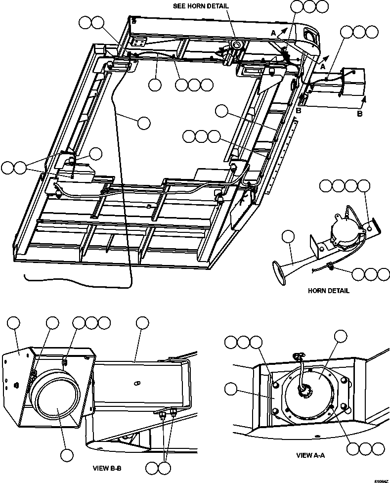 Dump Trucks Komatsu / AFE62-S 930E-4SE S/N A31016, A31018 & A31020     COLLAHUASI(AFE62-S) / L.H. DECK ELECTRICAL GROUP(294 : 61084)
