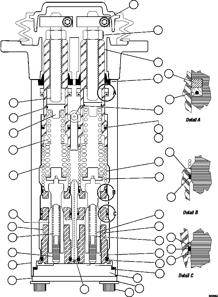 Dump Trucks Komatsu / AFE62-S 930E-4SE S/N A31016, A31018 & A31020     COLLAHUASI(AFE62-S) / BRAKE VALVE SUB-ASSEMBLY  2/2   XA2704(482 : 60066)