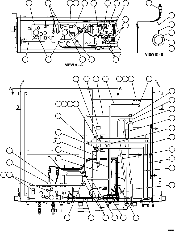 Dump Trucks Komatsu / AFE62-S 930E-4SE S/N A31016, A31018 & A31020     COLLAHUASI(AFE62-S) / HYDRAULIC BRAKE CABINET ASSEMBLY 2/2    EM7333(488 : 61431)