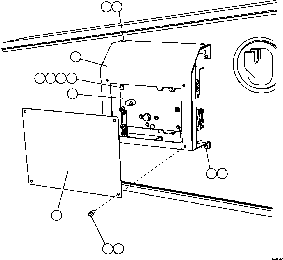 Komatsu parts book diagram for AFE62-W 930E-4SE S/N A31053, 1055, 1069, 1071, 1100-1101, 1109, 1117, 1130-32, 1141, 1143, 1145, 1163, 1165, 1167, 1185-1187, 1205-1207, 1222-1223, 1225, 1240 & 1242 OYU TOLGOI: BLEEDDOWN MANIFOLD INSTALLATION
