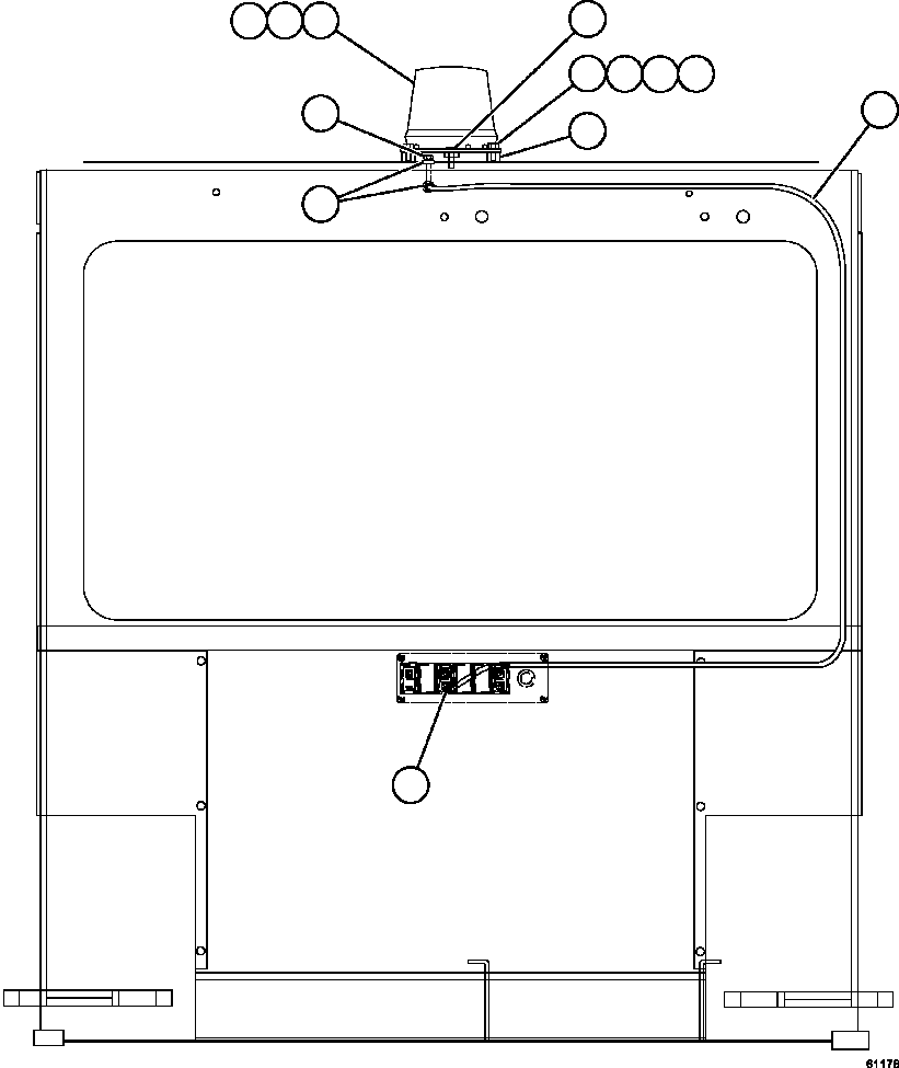 Dump Trucks Komatsu / AFE62-Y 930E-4SE S/N A31105 & A31107    COLLAHUASI(AFE62-Y) / ROTATING BEACON(582 : 61178)