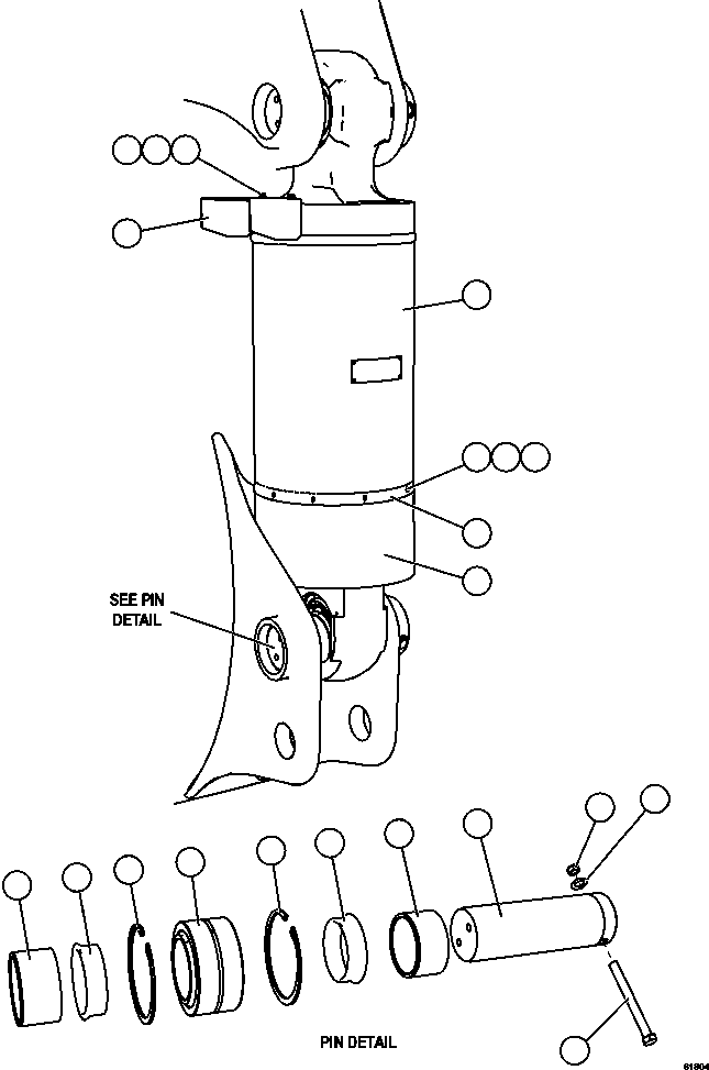 Komatsu parts book diagram for AFE63-B 960E-1K S/N A50009 - A50010    ANGLO SISHEN: REAR SUSPENSION INSTALLATION