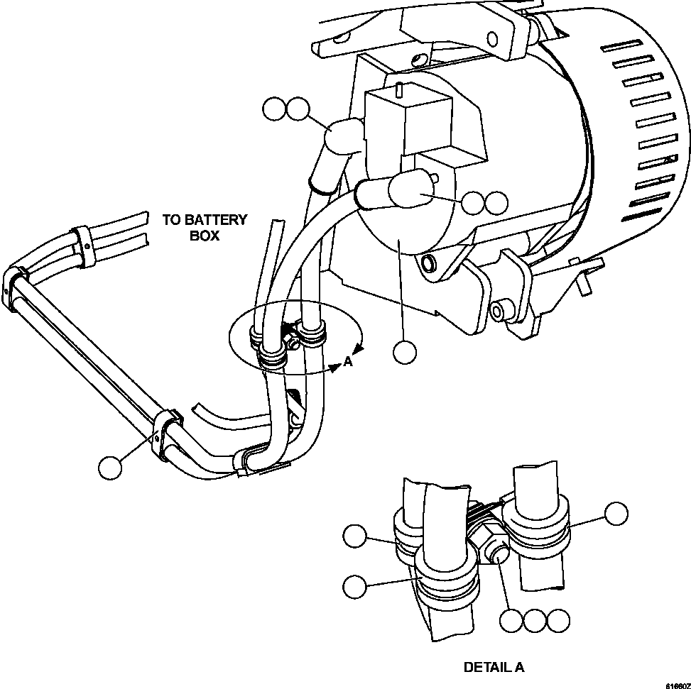 Komatsu parts book diagram for AFE63-B 960E-1K S/N A50009 - A50010    ANGLO SISHEN: ALTERNATOR WIRING