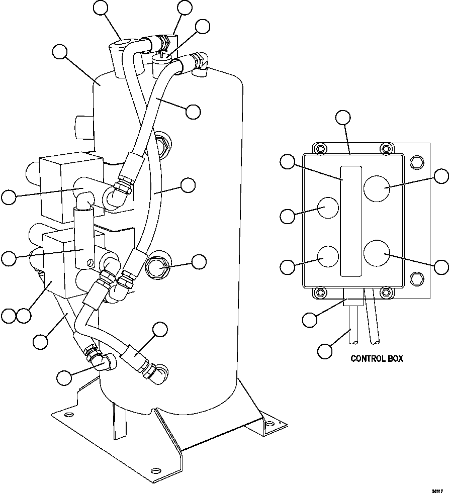 Komatsu parts book diagram for AFE63-B 960E-1K S/N A50009 - A50010    ANGLO SISHEN: RESERVE SYSTEM KIT               PC2799