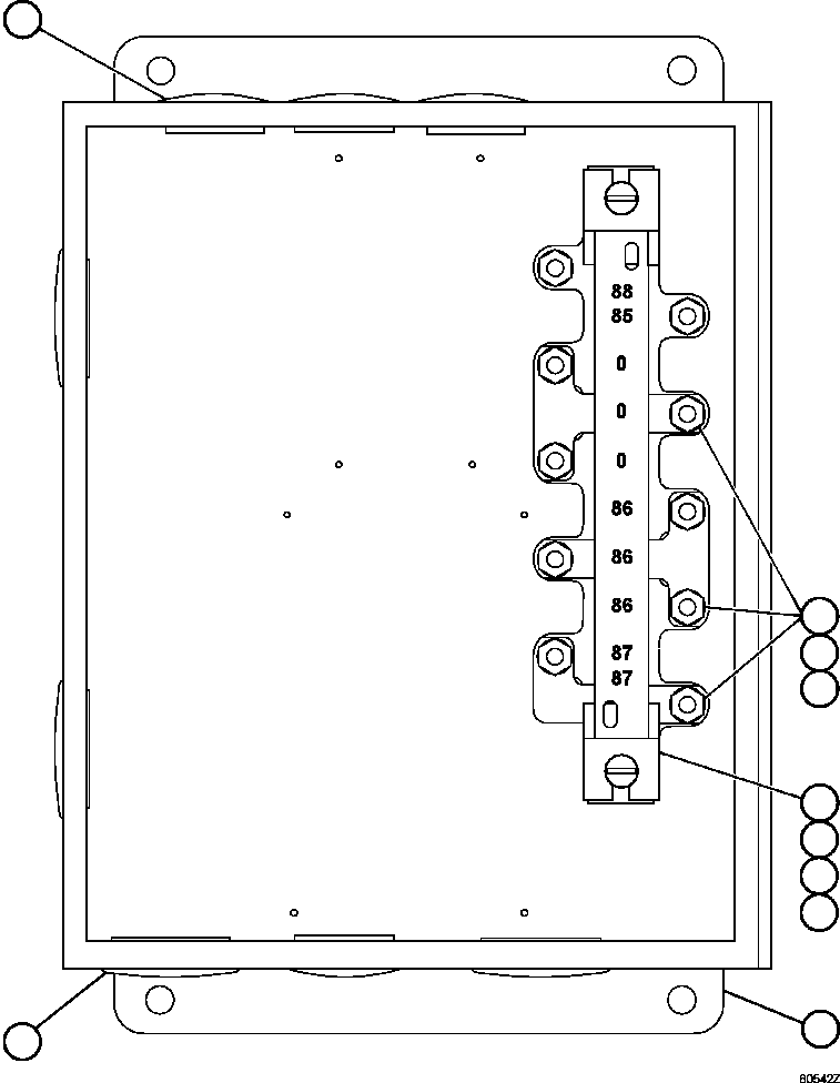 Komatsu parts book diagram for AFE63-B 960E-1K S/N A50009 - A50010    ANGLO SISHEN: HOTSTART BOX ASSEMBLY            EJ5557