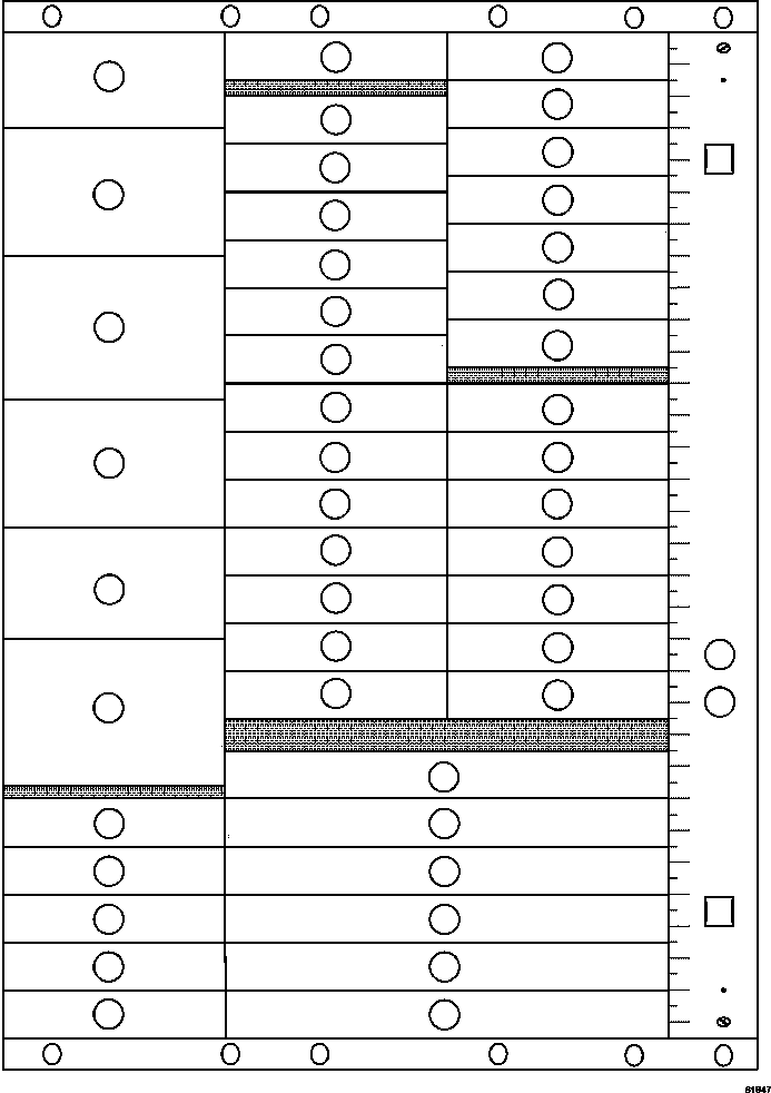 Komatsu parts book diagram for AFE63-B 960E-1K S/N A50009 - A50010    ANGLO SISHEN: SIBAS PANEL    58B-98-00020