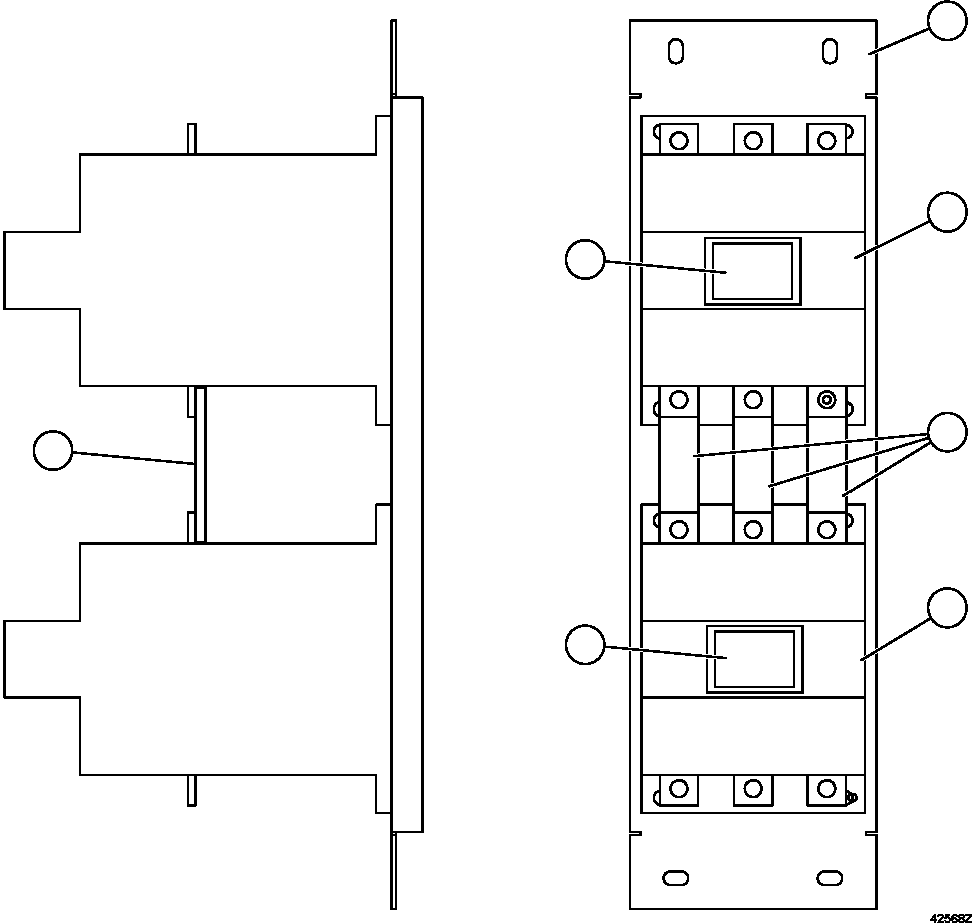 Komatsu parts book diagram for AFE63-B 960E-1K S/N A50009 - A50010    ANGLO SISHEN: CONTACTOR ASSEMBLY          XA4820