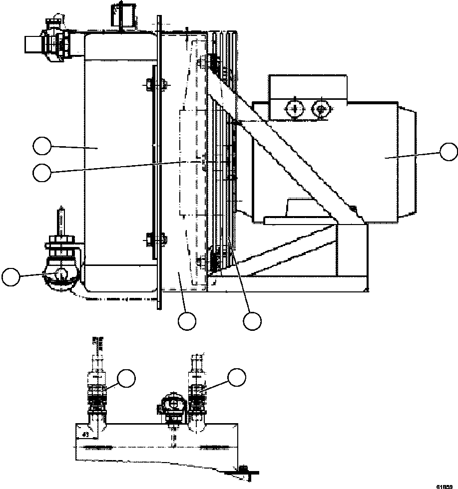 Komatsu parts book diagram for AFE63-B 960E-1K S/N A50009 - A50010    ANGLO SISHEN: HEAT EXCHANGER    QS0131