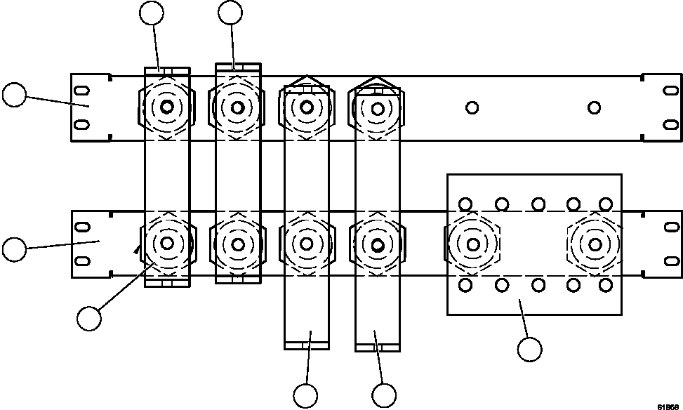 Komatsu parts book diagram for AFE63-B 960E-1K S/N A50009 - A50010    ANGLO SISHEN: CABLE TERMINAL ASSEMBLY   XA5575