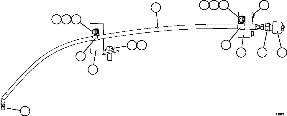 Komatsu parts book diagram for AFE63-B 960E-1K S/N A50009 - A50010    ANGLO SISHEN: WHEEL MOTOR BREATHER INSTALLATION