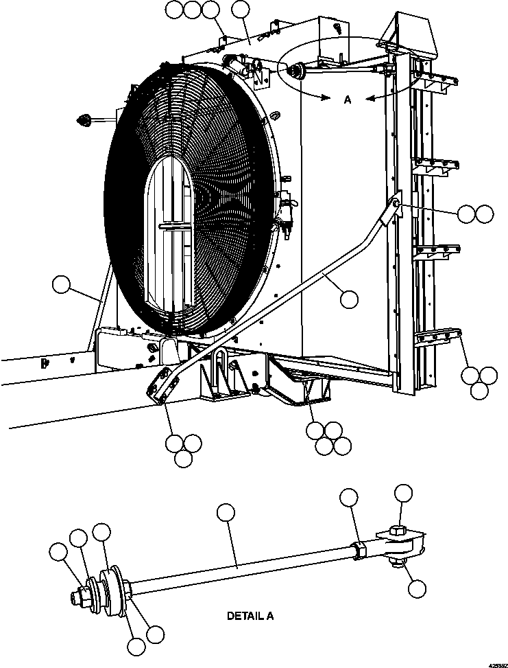 Dump Trucks Komatsu / AFE65-C 860E-1KT S/N A30016 - A30030  KUMBA SISHEN(AFE65-C) / RADIATOR INSTALLATION(042 : 42539)