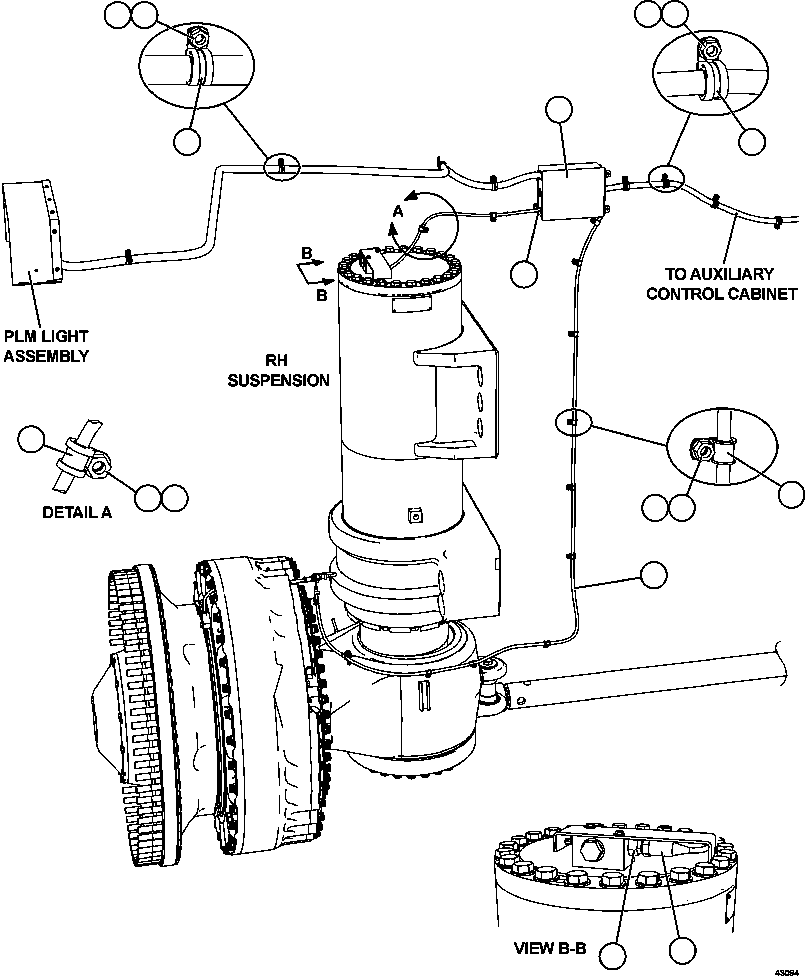 Dump Trucks Komatsu / AFE65-C 860E-1KT S/N A30016 - A30030  KUMBA SISHEN(AFE65-C) / PAYLOAD METER WIRING  1/2(362 : 43094)