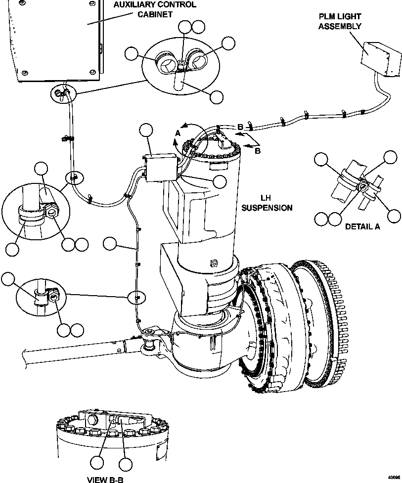 Dump Trucks Komatsu / AFE65-C 860E-1KT S/N A30016 - A30030  KUMBA SISHEN(AFE65-C) / PAYLOAD METER WIRING  2/2(364 : 43095)