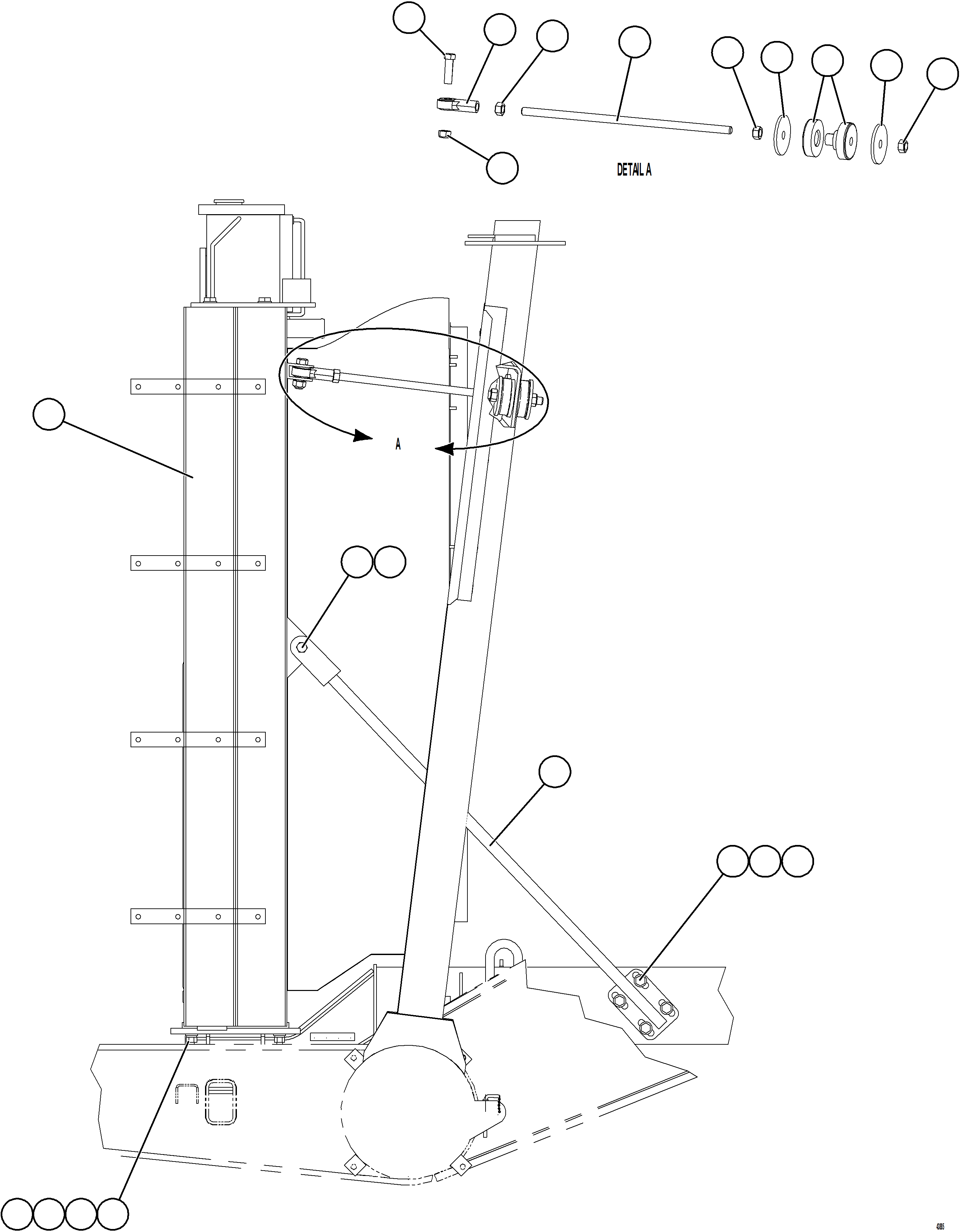 Dump Trucks Komatsu / AFE66-C 860E-1K S/N A30107 - A30110 ASSMANG(AFE66-C) / RADIATOR INSTALLATION(050 : 43885)