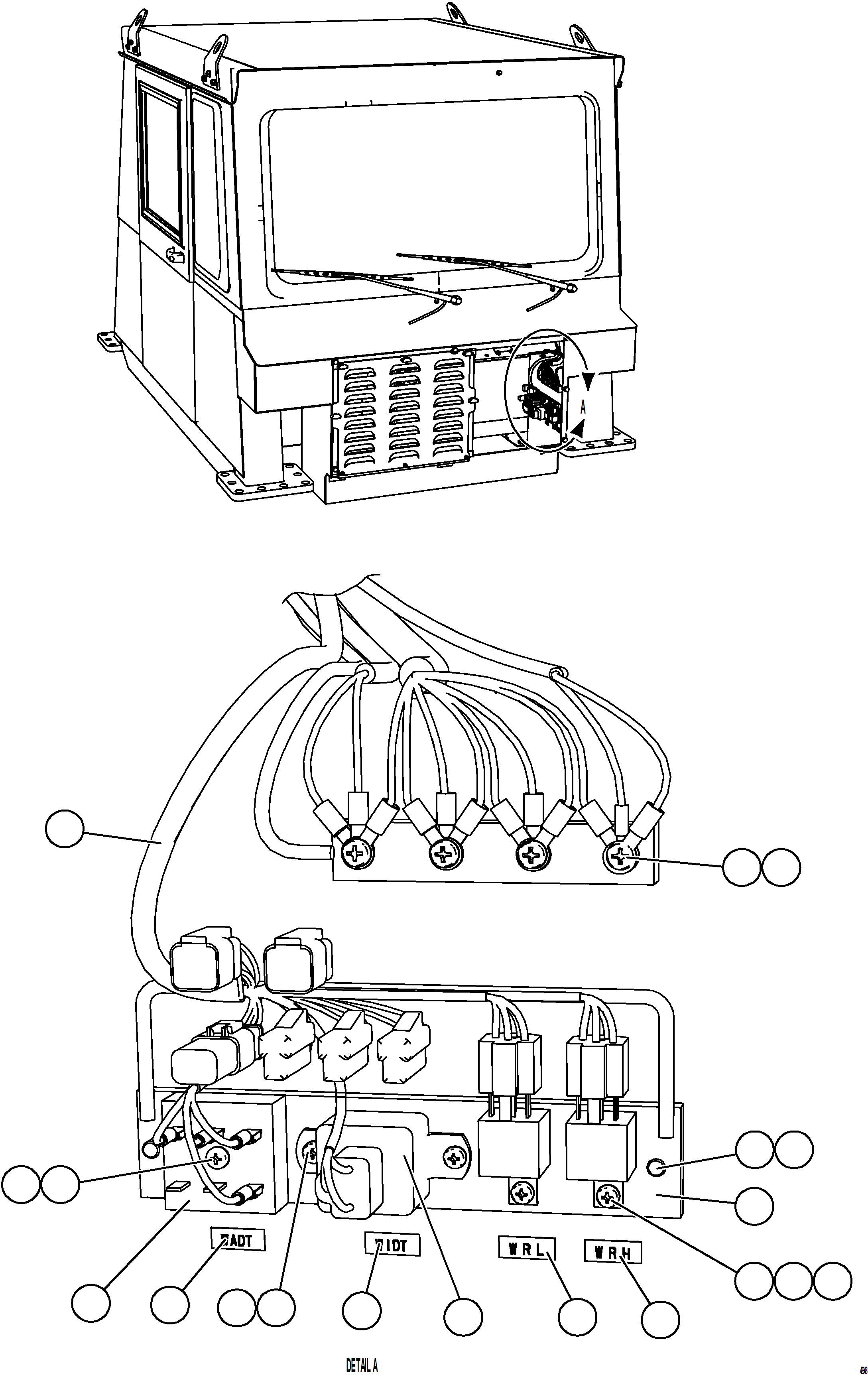 Dump Trucks Komatsu / AFE66-D 860E-1K S/N A30117 - A30118  ASSMANG(AFE66-D) / WIPER/WASHER TIMER DELAY MODULES(260 : 42948)
