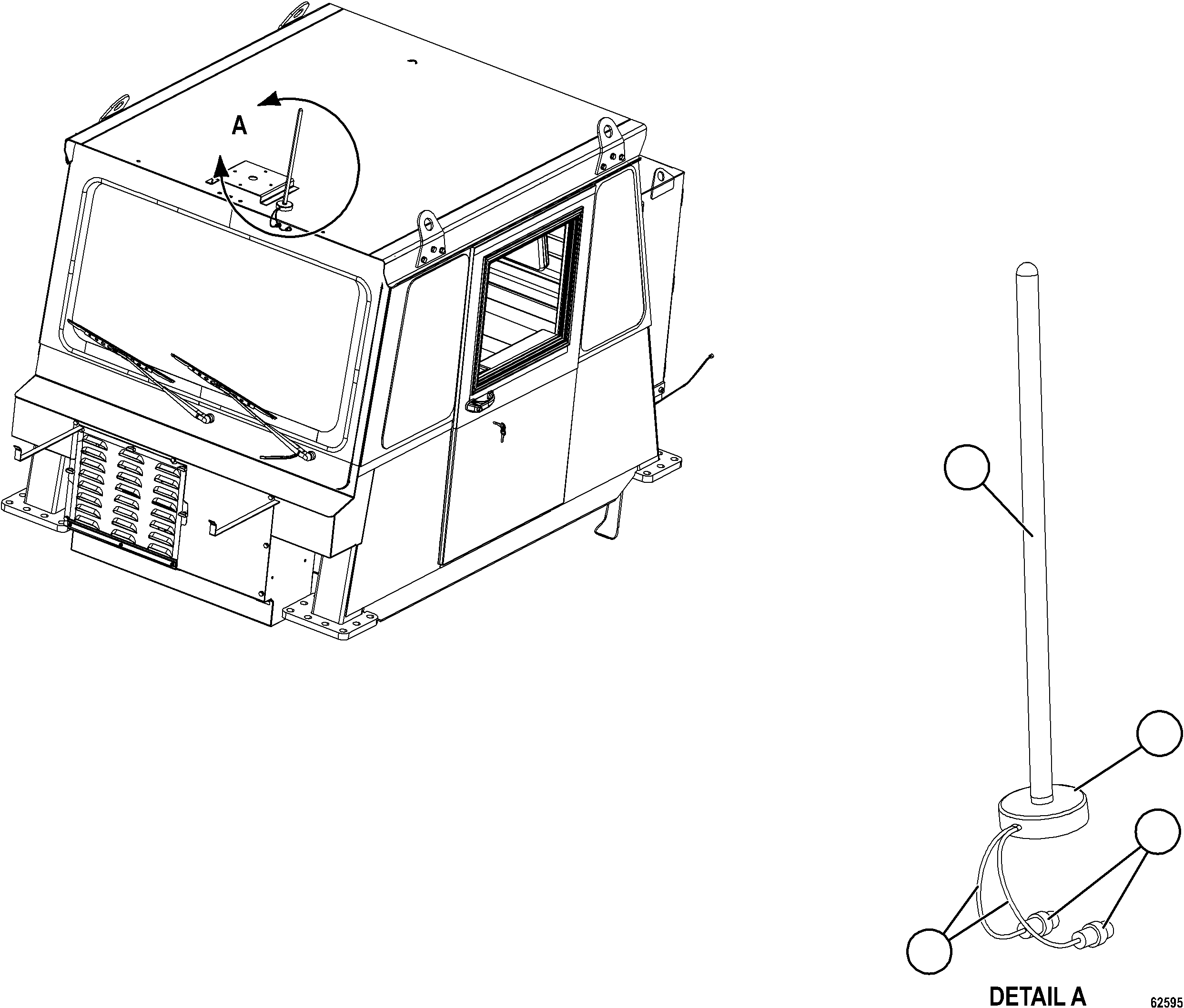 Dump Trucks Komatsu / AFE66-D 860E-1K S/N A30117 - A30118  ASSMANG(AFE66-D) / ORBCOMM CAB INSTALLATION(262 : 62595)
