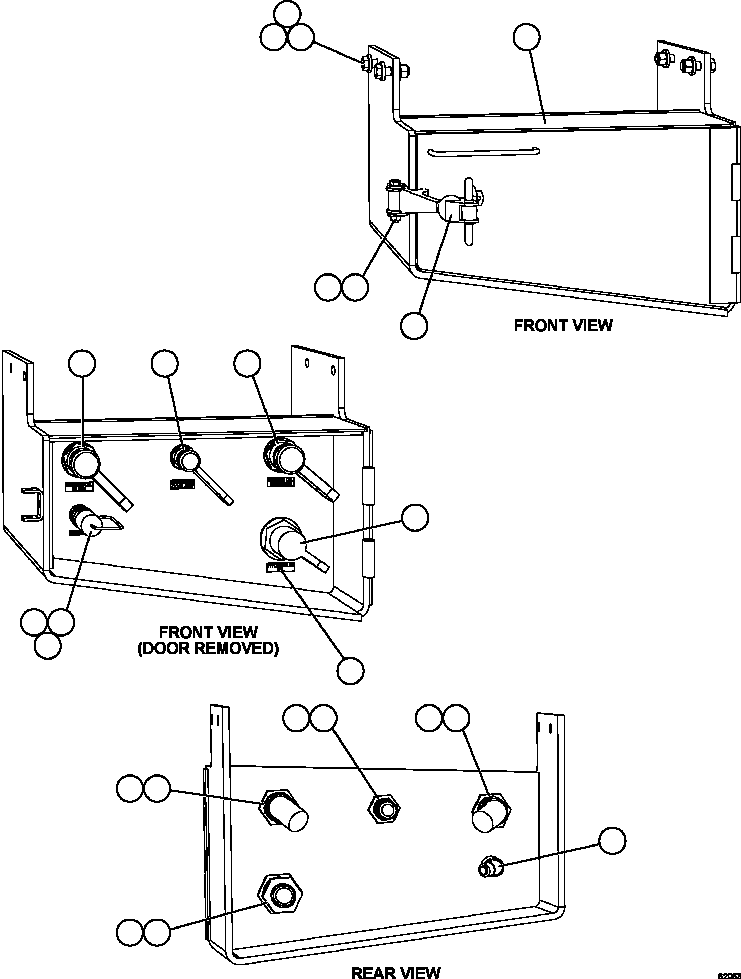 Komatsu parts book diagram for AFE67-B 960E-2 S/N A30074 - A30083, A30089 - A30091, A30093 - A30095 & A30098 - A30106  ESCONDIDA: SERVICE CENTER - LH