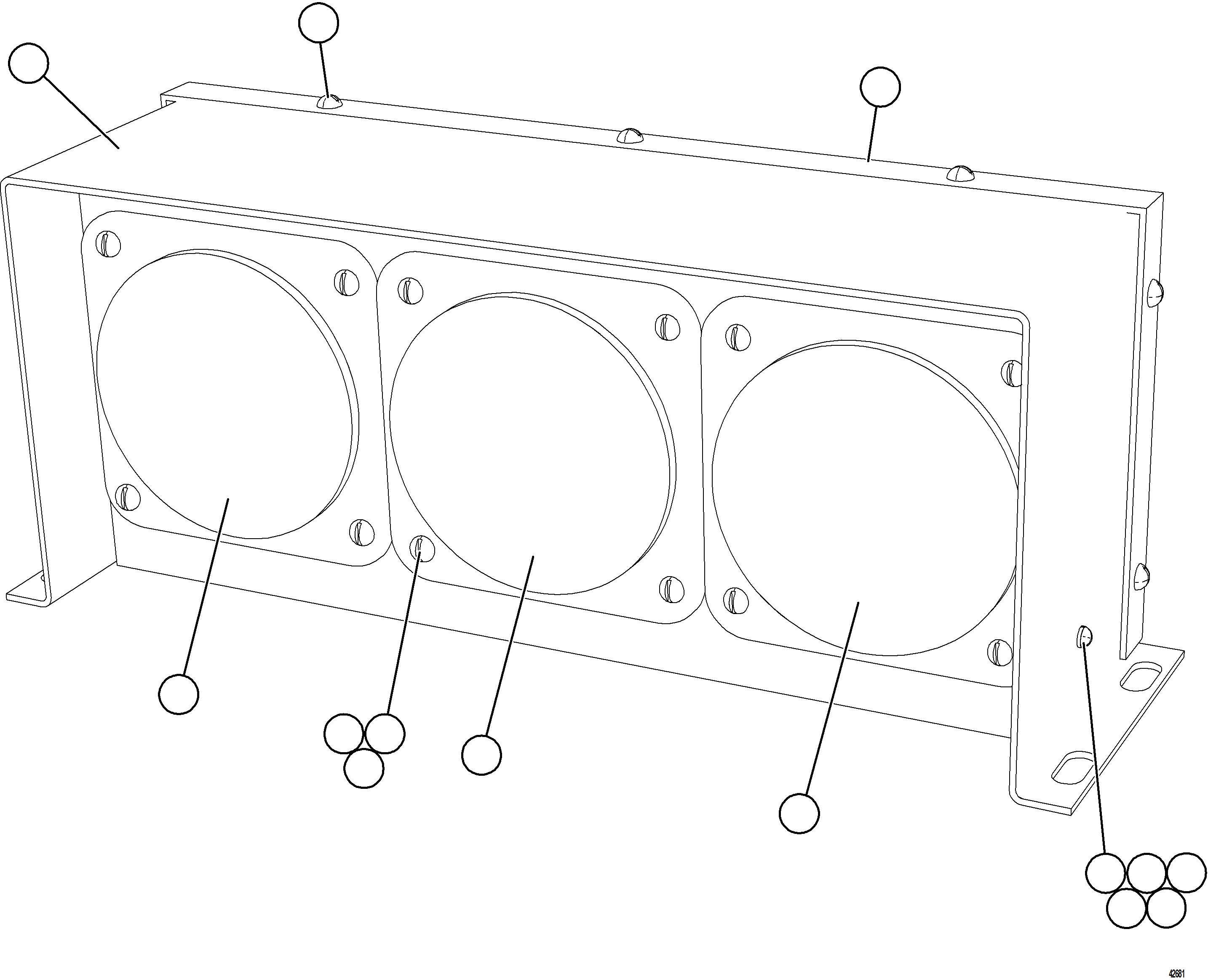 Komatsu parts book diagram for AFE69-A 730E-8 S/N A40002 HAILE GOLD MINE: PLM LIGHT ASSEMBLY