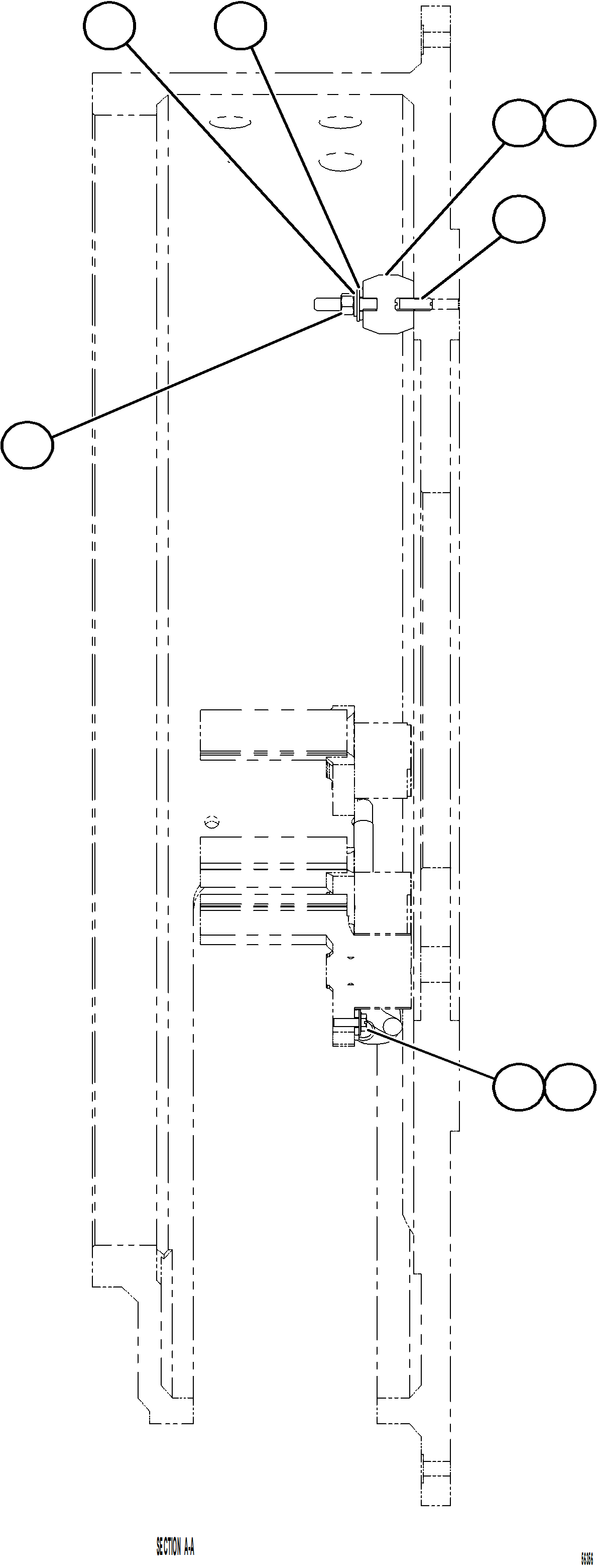 Komatsu parts book diagram for AFE69-A 730E-8 S/N A40002 HAILE GOLD MINE: ALTERNATOR - FIELD CONNECTOR (BRUSH HOLDER)   2/2