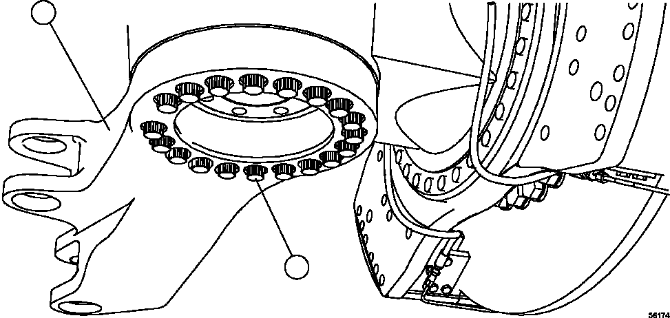 Dump Trucks Komatsu / AFE69-B 730E-8 S/N A40004 - A40008  KOLOMELA(AFE69-B) / STEERING ARMS INSTALLATION(144 : 56174)