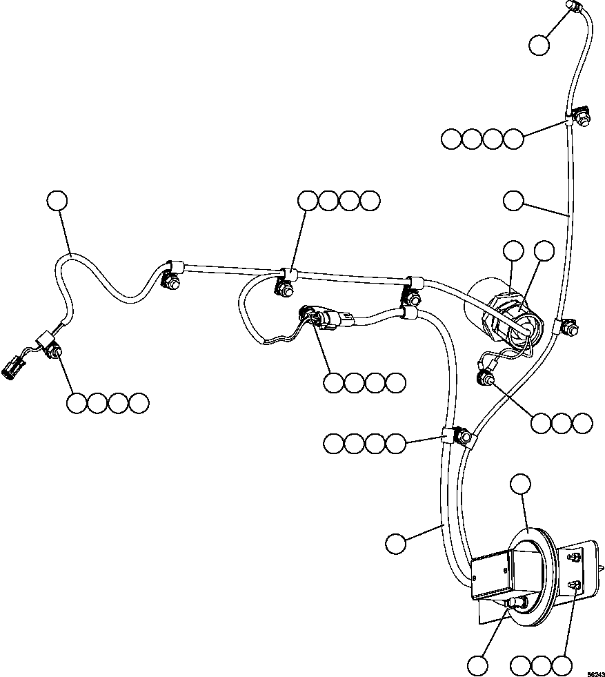 Dump Trucks Komatsu / AFE69-C 730E-8 S/N A40009 - A40013  WESTMORELAND COAL(AFE69-C) / BLOWER PRESSURE SWITCH(280 : 56243)