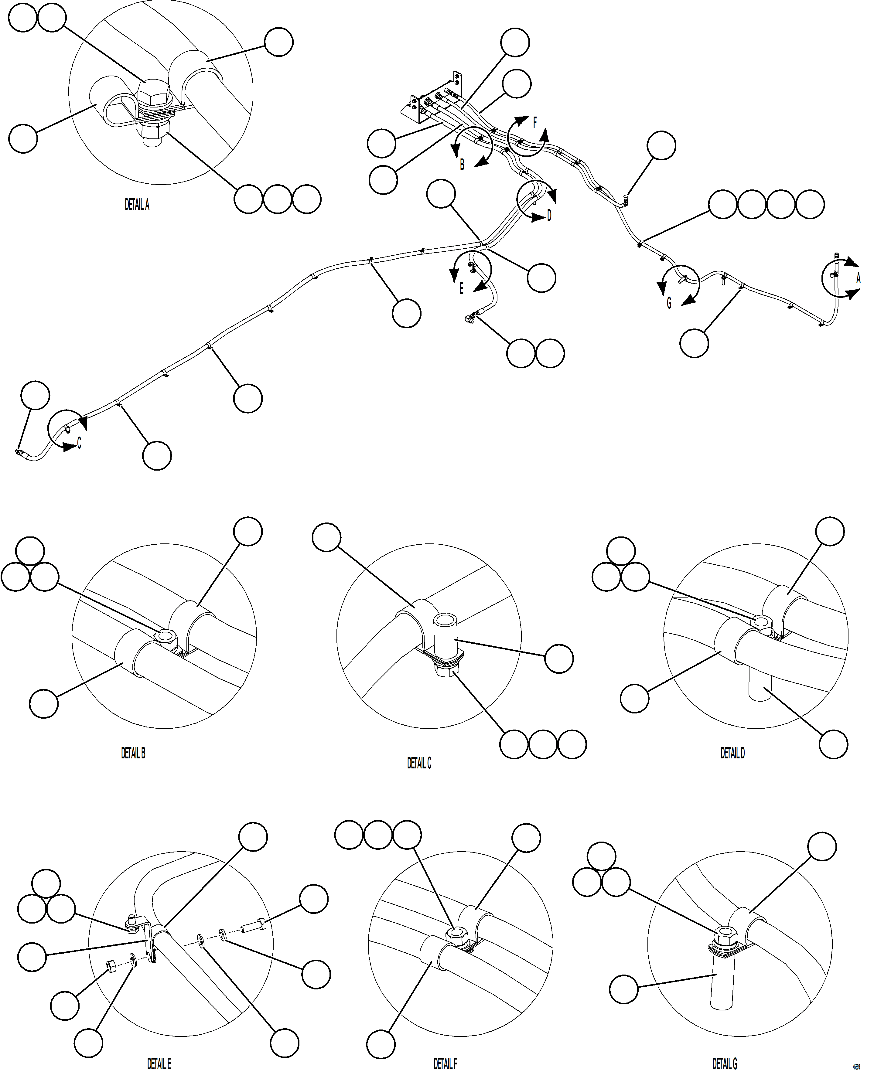 Dump Trucks Komatsu / AFE69-K 730E-8 S/N A40051 - A40057 BARALABA(AFE69-K) / SERVICE CENTER - LH (WITH OIL RESERVE SYSTEM)(628 : 45699)