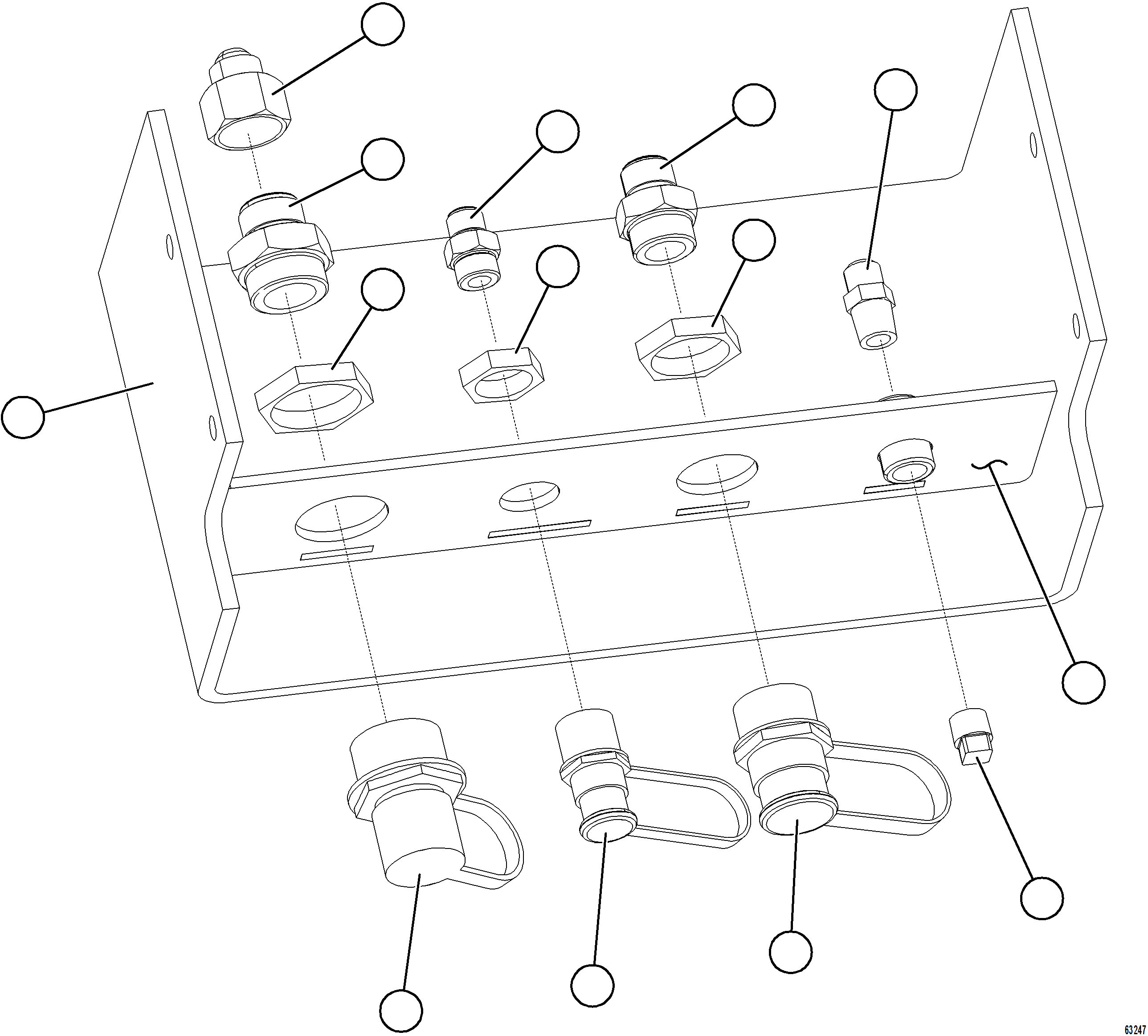 Komatsu parts book diagram for AFE73-F 980E-4 S/N A40071 COLLAHUASI: SERVICE CENTER SUBASSEMBLY    58F-04-00160
