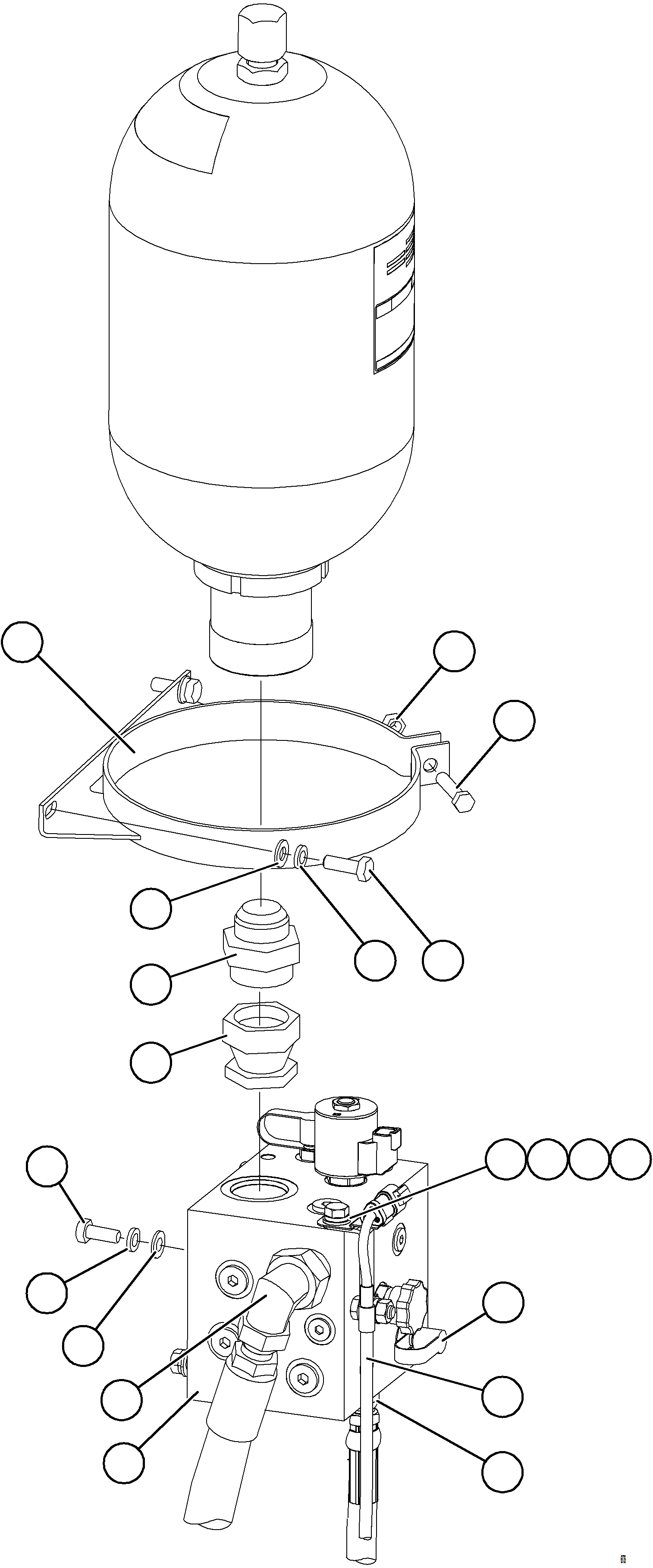 Komatsu parts book diagram for AFE75-B 980E-5 S/N A50006 - A50007 TECK: ACCESSORY DRIVE PIPING    2/2