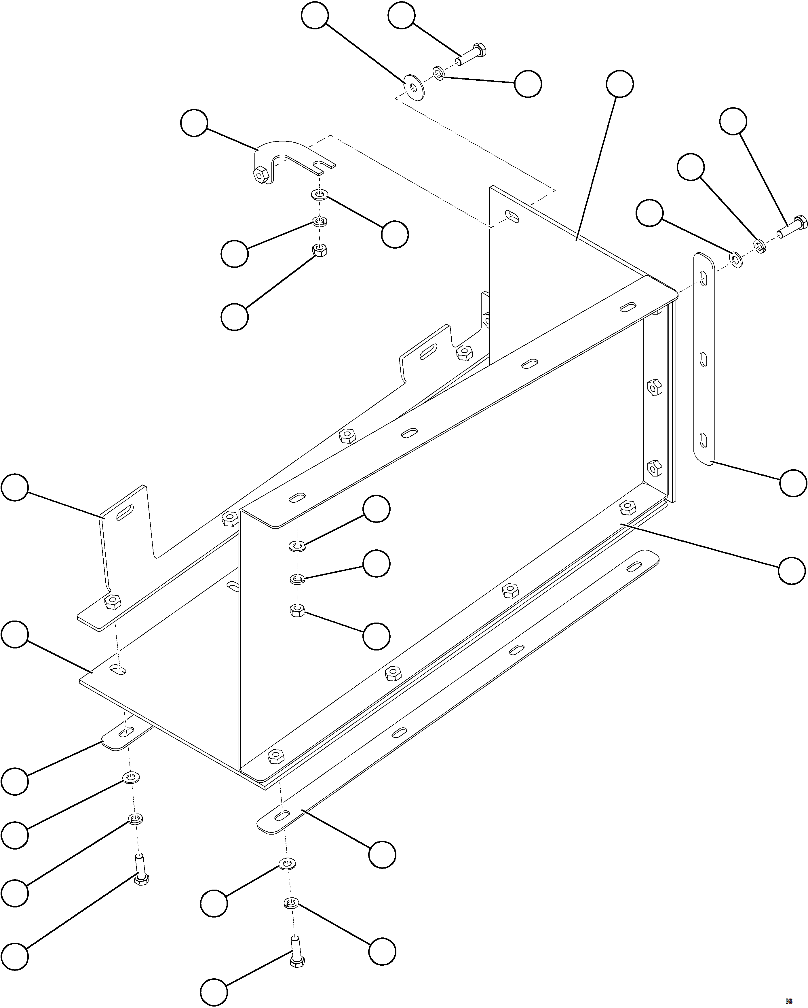 Komatsu parts book diagram for AFE75-R 980E-5 S/N A50054 - A50057  SPENCE: CAB CONNECTOR MUD FLAPS