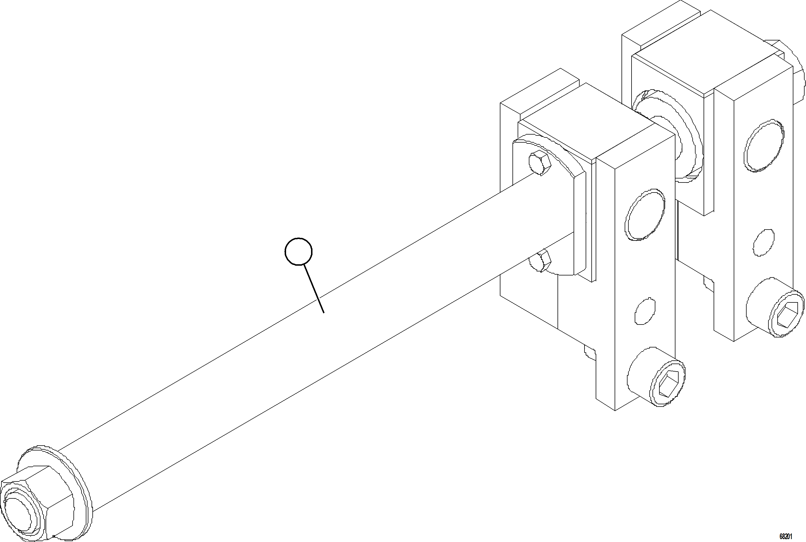 Komatsu parts book diagram for AFE77-AD 830E-5 S/N A50080, A50086  ROBINSON: SMART RIM TOOL