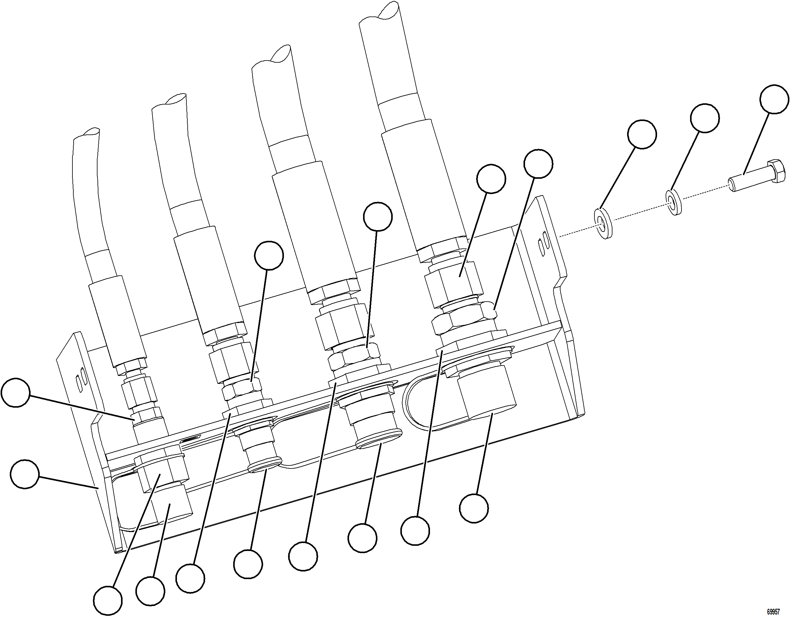 Komatsu parts book diagram for AFE77-AD 830E-5 S/N A50080, A50086  ROBINSON: REMOTE SERVICE CENTER    2/2