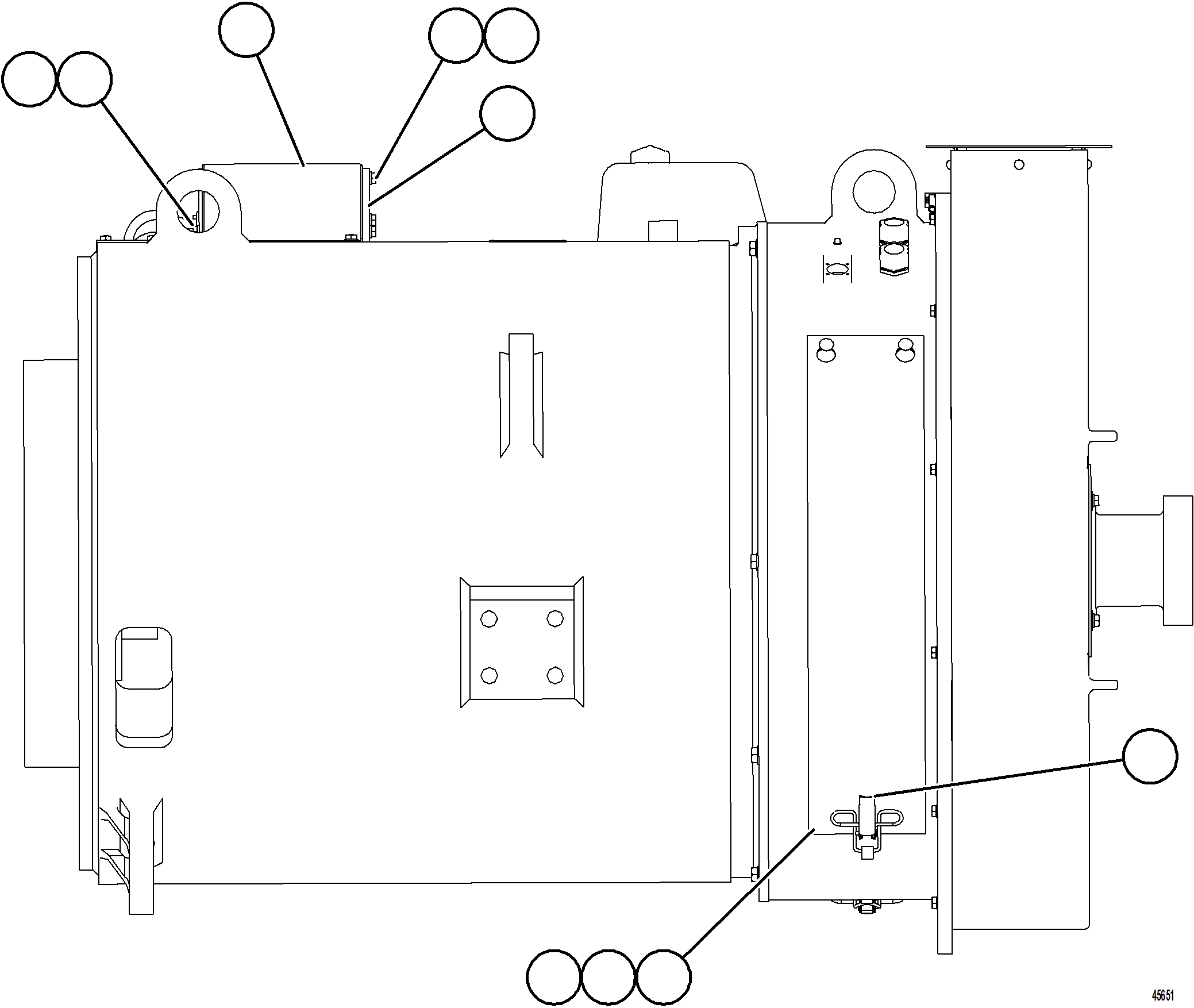 Komatsu parts book diagram for AFE77-D 830E-5 S/N A50007 & A50018  UNITED TACONITE: ALTERNATOR ASSEMBLY    58F-06-11300