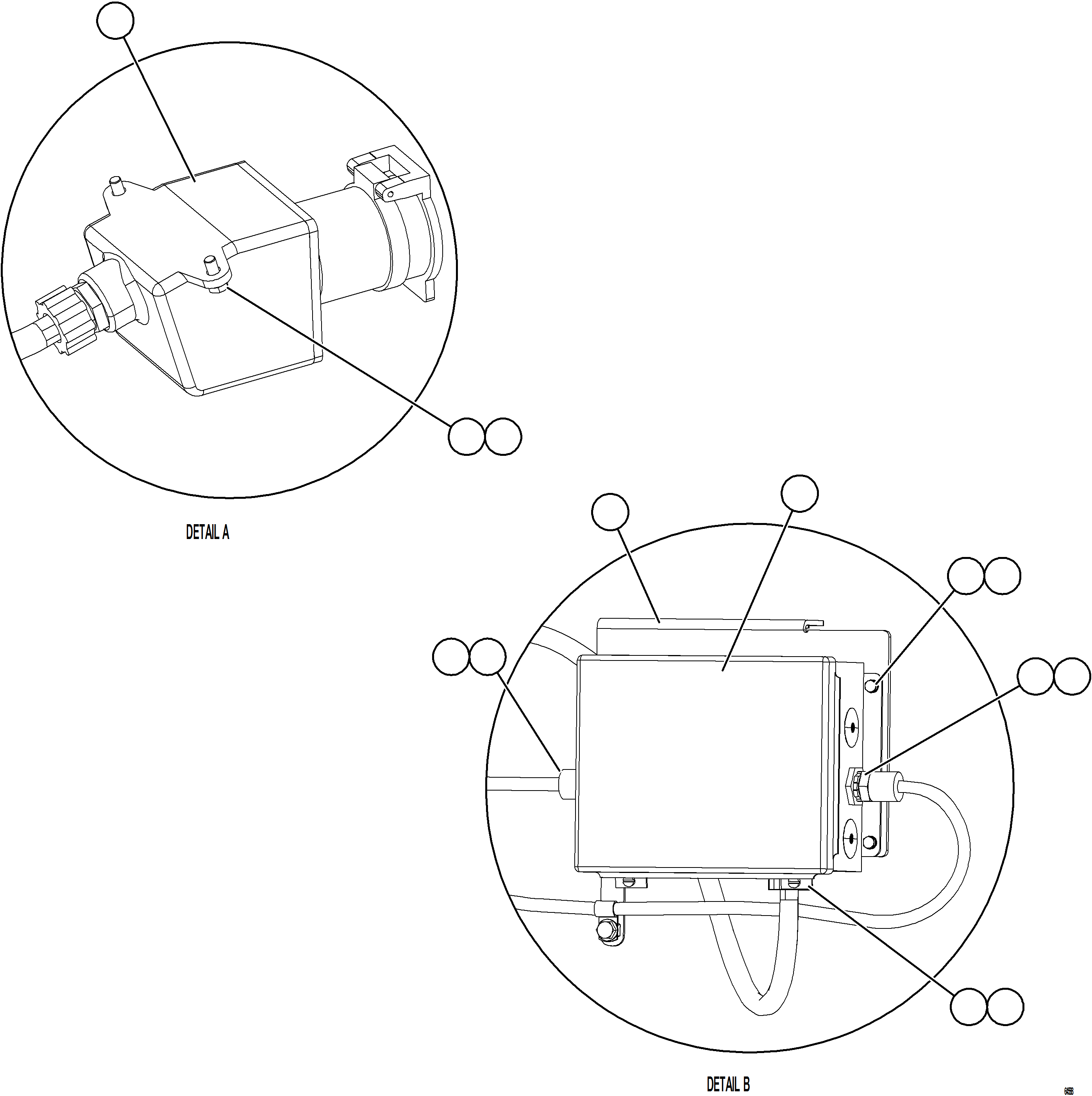 Komatsu parts book diagram for AFE77-D 830E-5 S/N A50007 & A50018  UNITED TACONITE: HOTSTART - JUNCTION BOX & RECEPTACLE