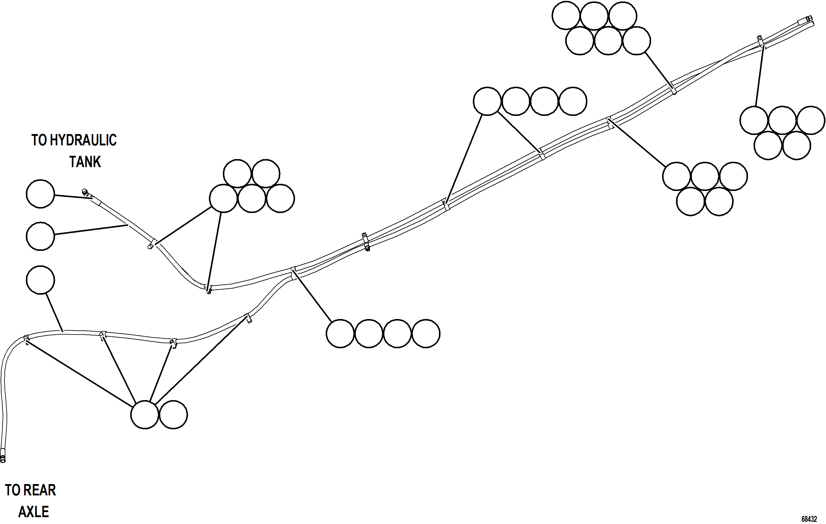 Dump Trucks Komatsu / AFE77-L 830E-5 S/N A50034 - A50038, A50041 - A50042  BOLIDEN(AFE77-L) / AUTOMATIC LUBRICATION SYSTEM    4/5(744 : 68432)