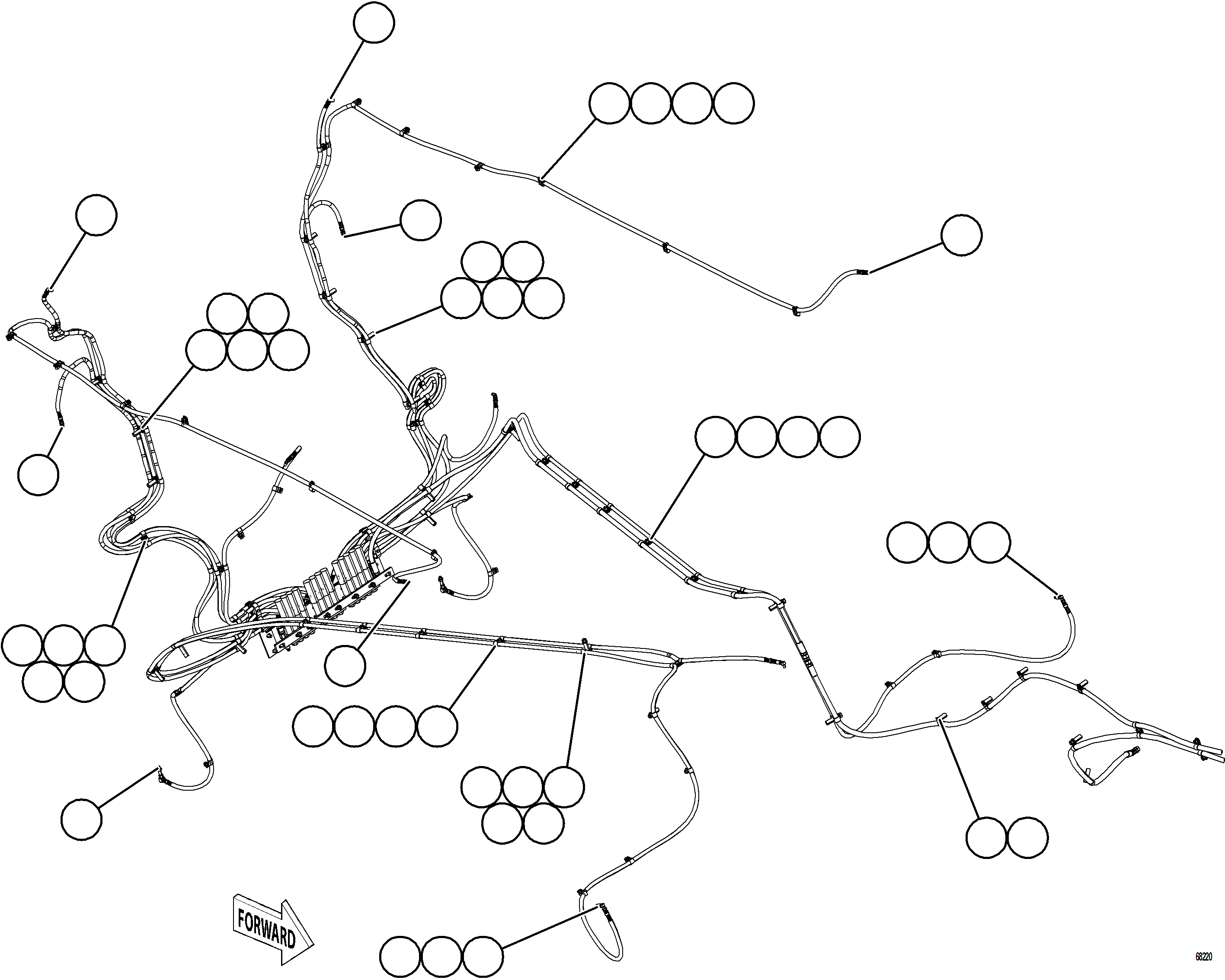 Dump Trucks Komatsu / AFE77-U 830E-5 S/N A50066 - A50067  COPPER MOUNTAIN(AFE77-U) / AUTOMATIC LUBRICATION SYSTEM    5/5(746 : 68220)