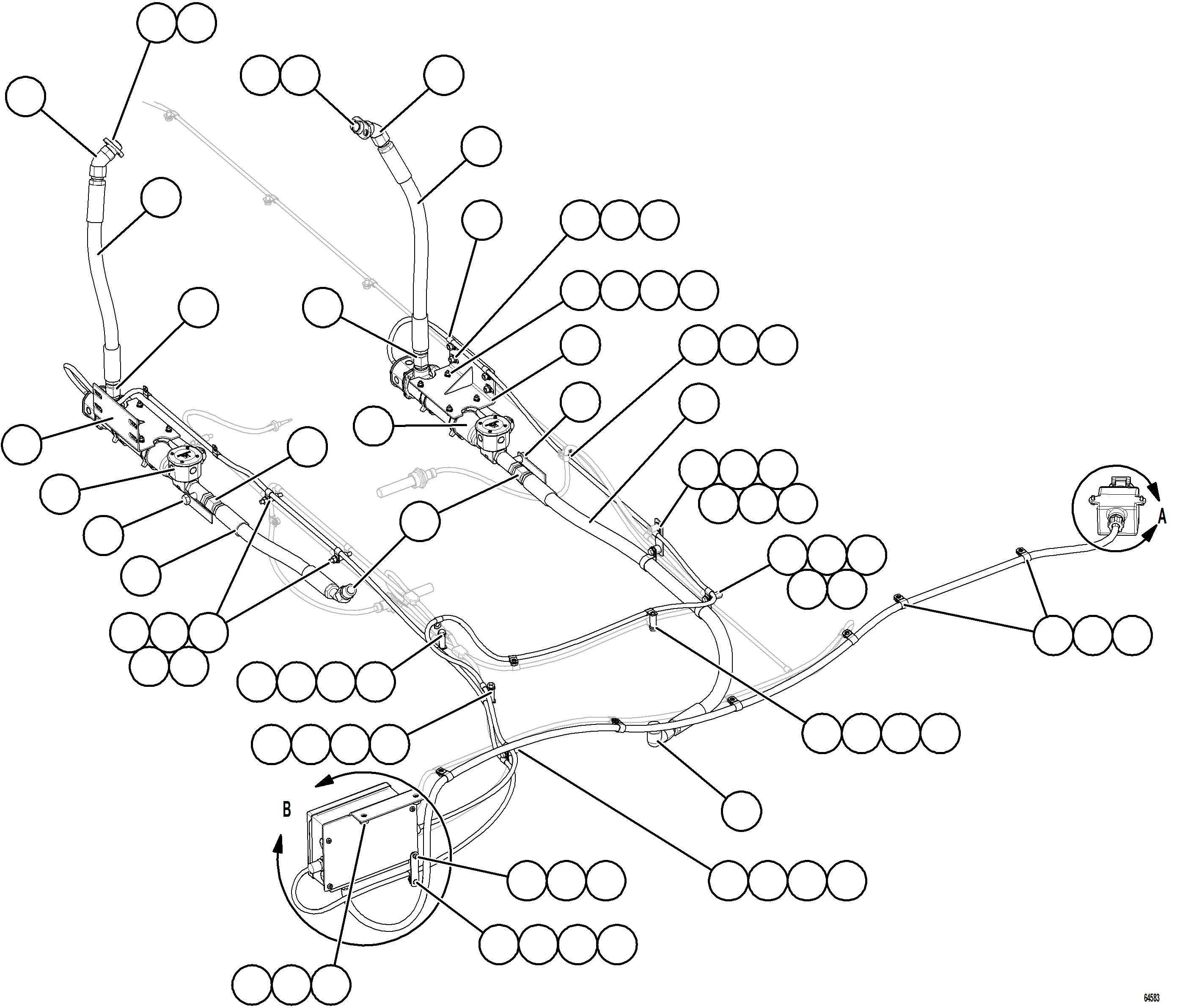 Dump Trucks Komatsu / AFE77-U 830E-5 S/N A50066 - A50067  COPPER MOUNTAIN(AFE77-U) / HOTSTART - ENGINE COOLANT(842 : 64583)