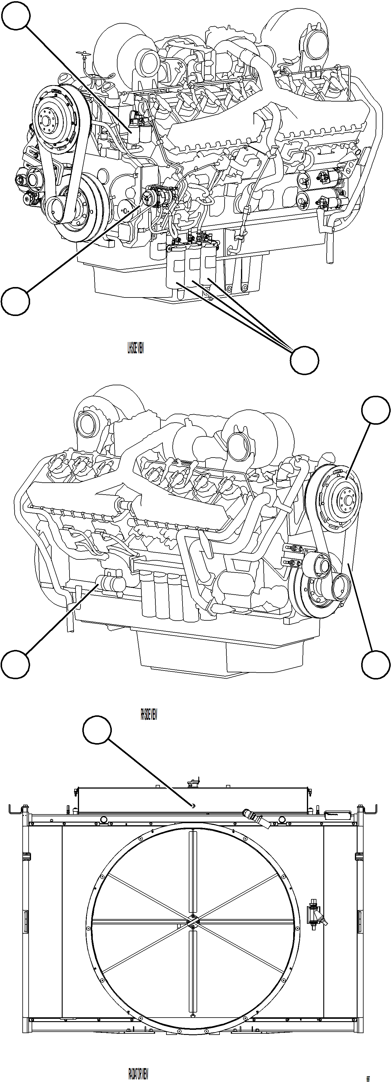 Dump Trucks Komatsu / AFE78-R 930E-5 S/N A40067 - A40068, A40076 - A40077, A40082 - A40083  KAL(AFE78-R) / ENGINE COMPONENTS(012 : 69697)