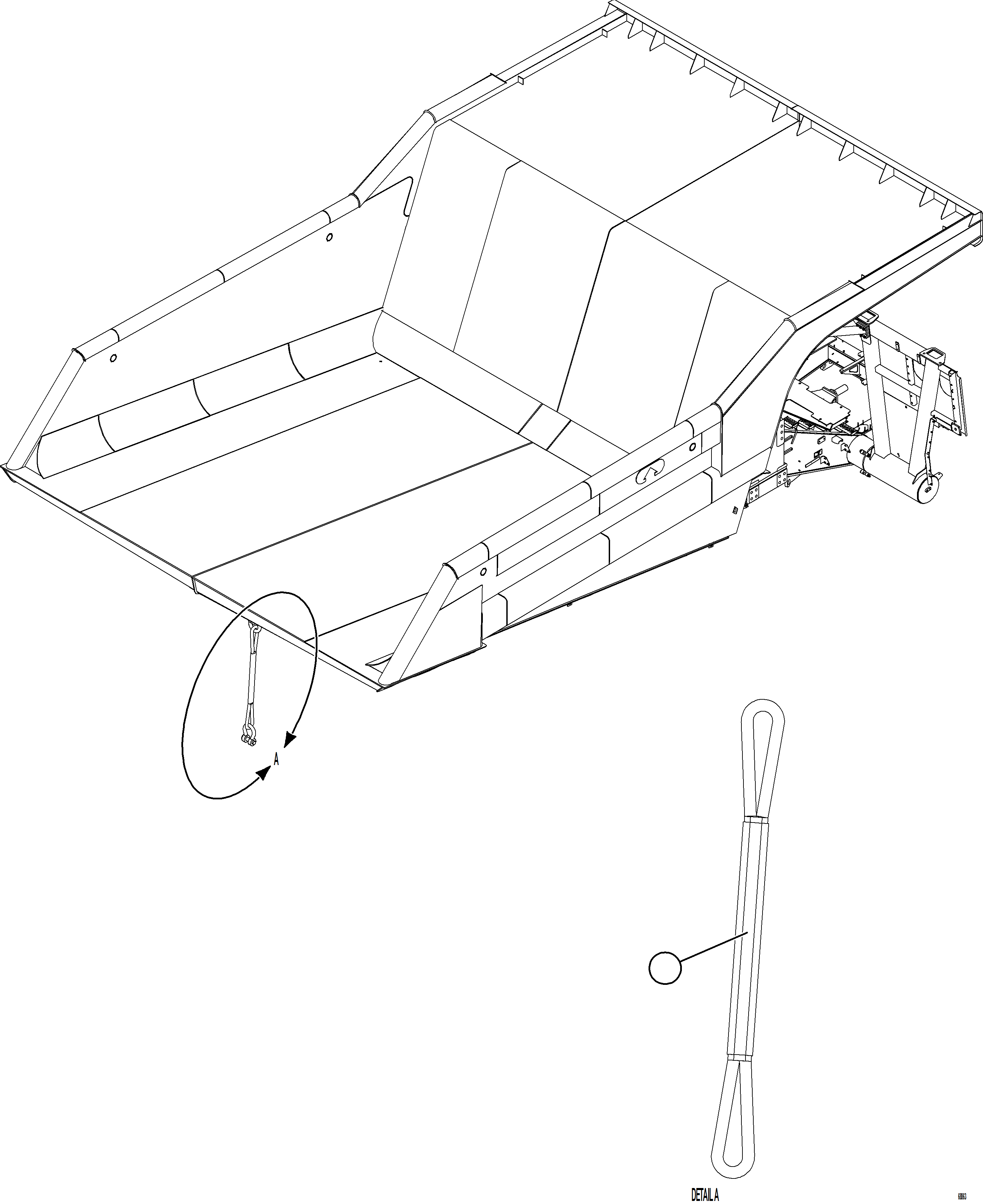 Komatsu parts book diagram for AFE78-S 930E-5 S/N A40078 - A40079  BOLIDEN: SHIP LOOSE, EU SPECIFIC
